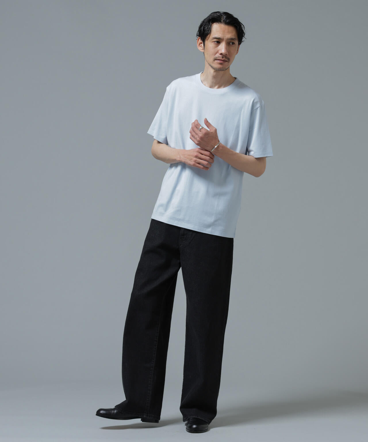 Anti Soaked(R) 汗染み防止 ライトウェイト 5.6oz ミドルシルエットTシャツ 6686124208