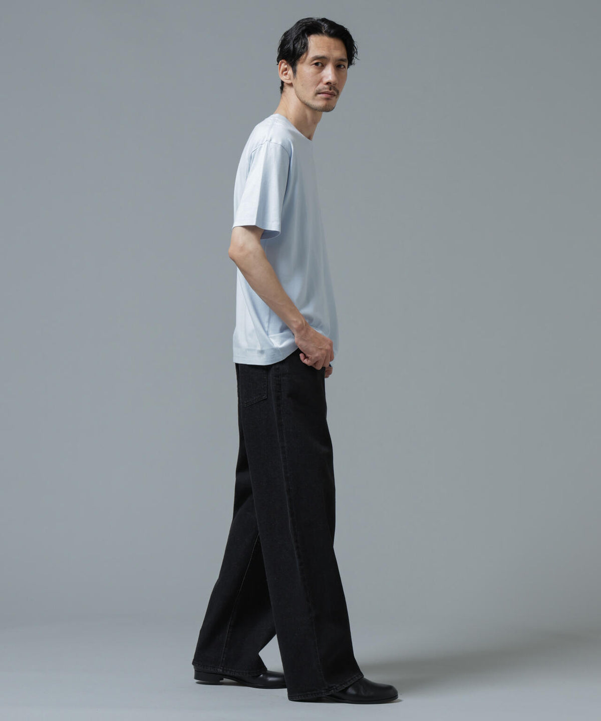 Anti Soaked(R) 汗染み防止 ライトウェイト 5.6oz ミドルシルエットTシャツ 6686124208