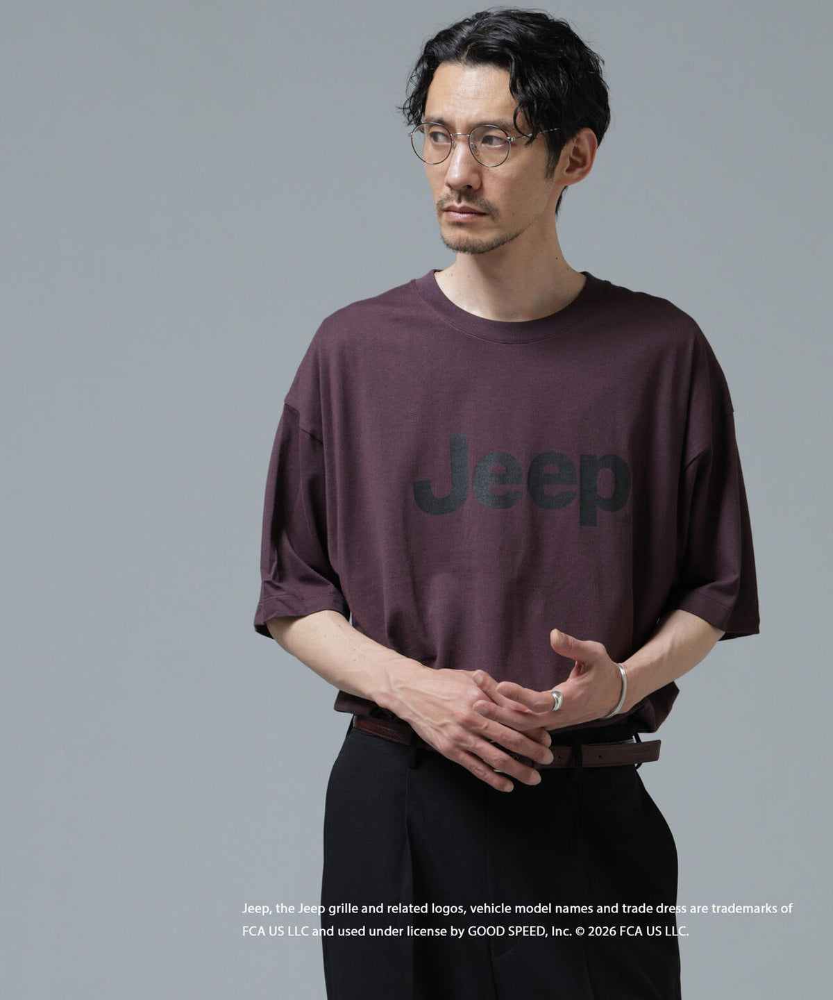 GOOD ROCK SPEED×Anti Soaked(R) 汗染み防止 ジープ Tシャツ 6686124214