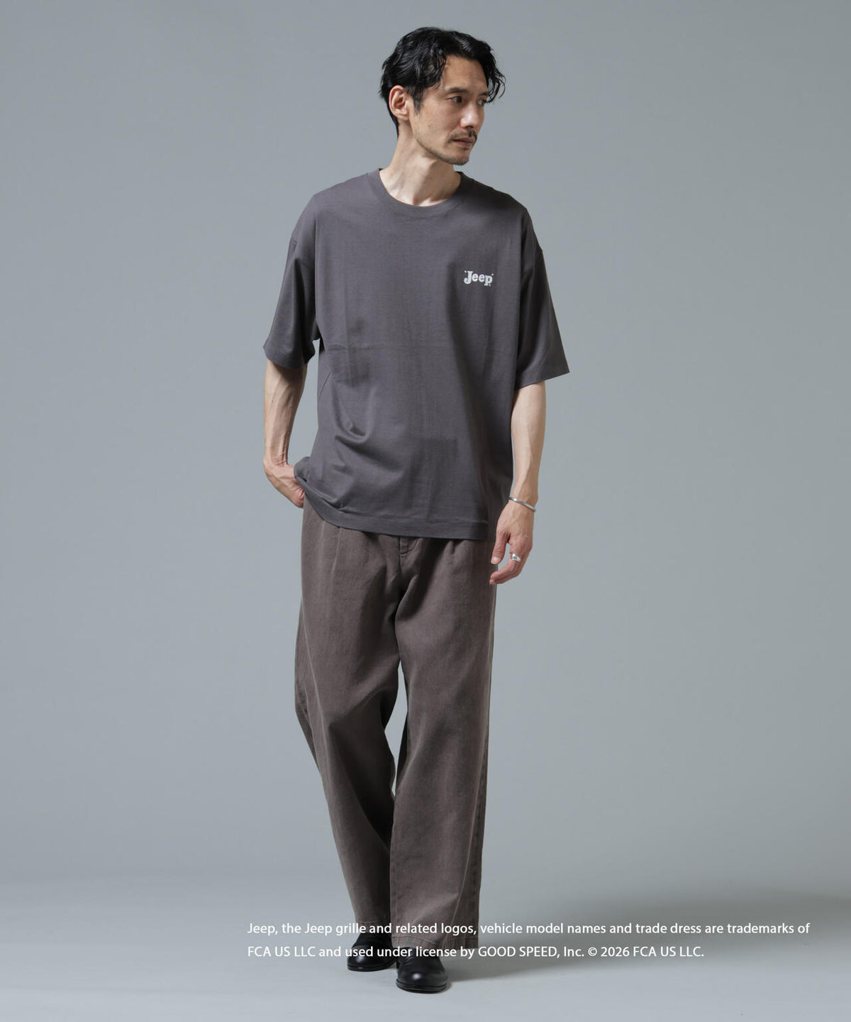 GOOD ROCK SPEED×Anti Soaked(R) 汗染み防止 ジープ Tシャツ 6686124214