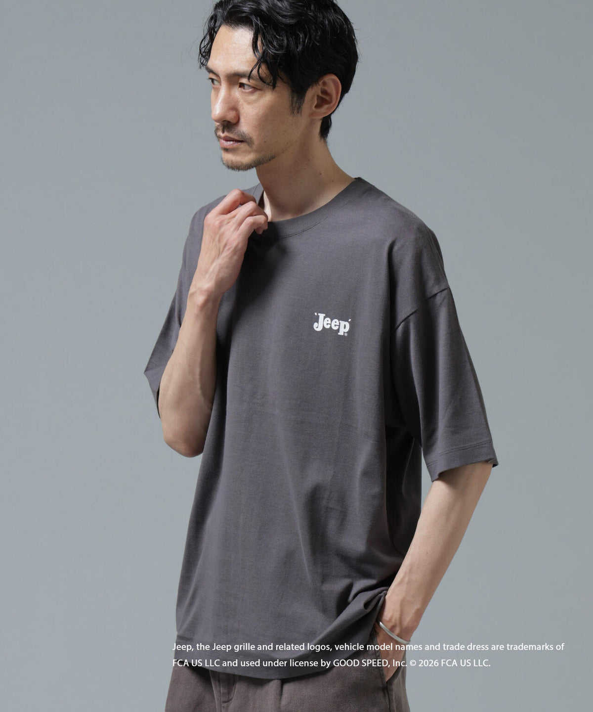 GOOD ROCK SPEED×Anti Soaked(R) 汗染み防止 ジープ Tシャツ 6686124214