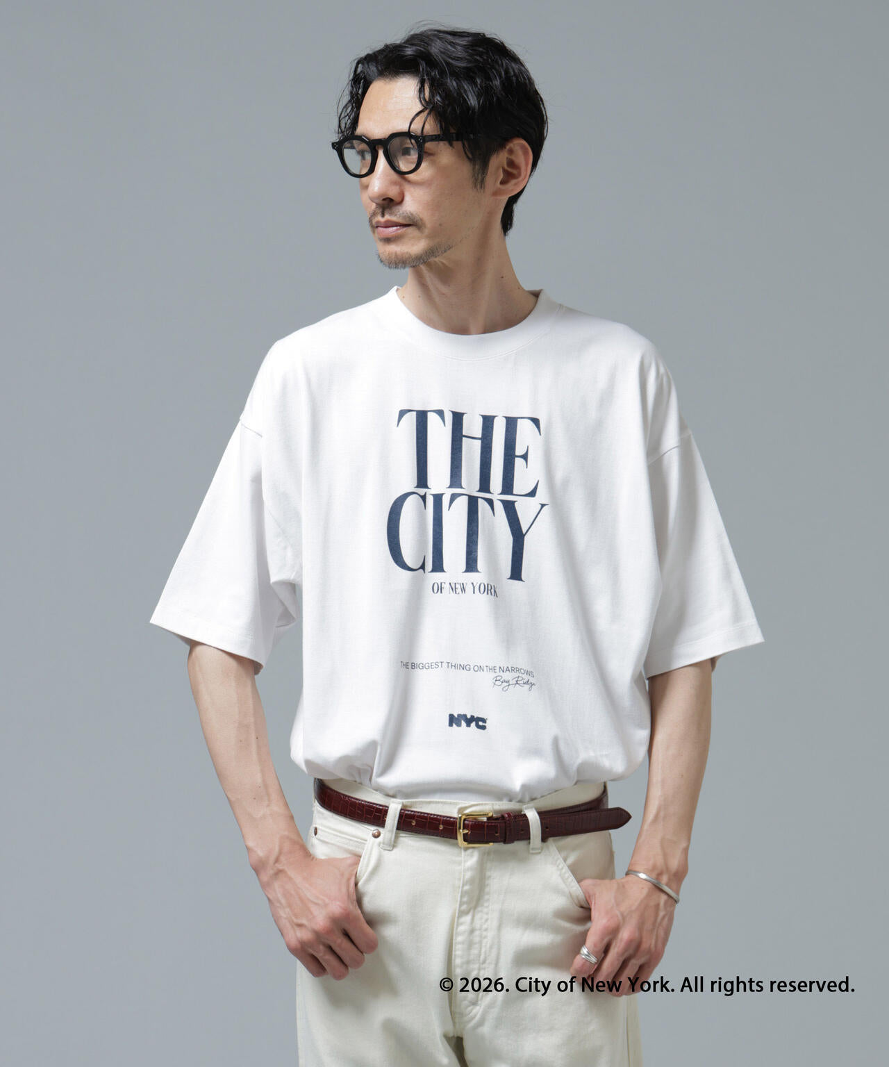 GOOD ROCK SPEED×Anti Soaked(R) 汗染み防止 NYC Tシャツ 6686124215