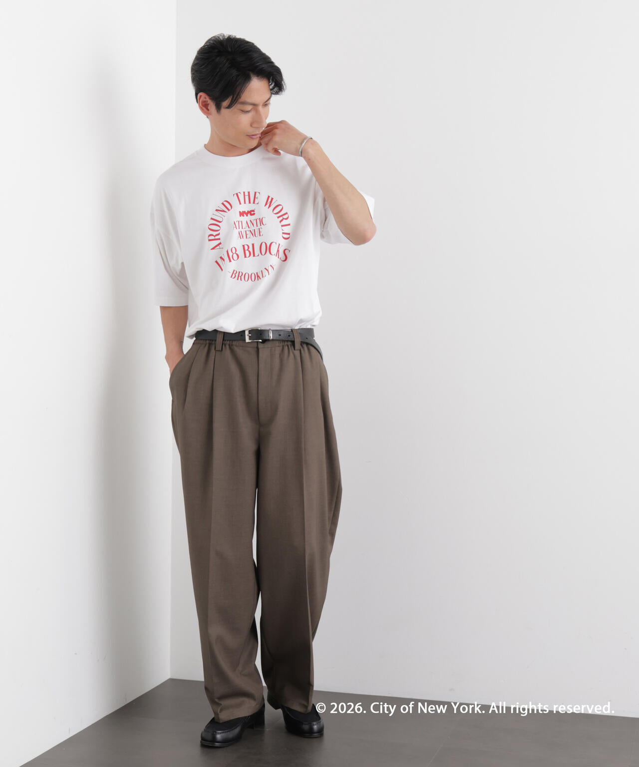 GOOD ROCK SPEED×Anti Soaked(R) 汗染み防止 NYC Tシャツ 6686124215