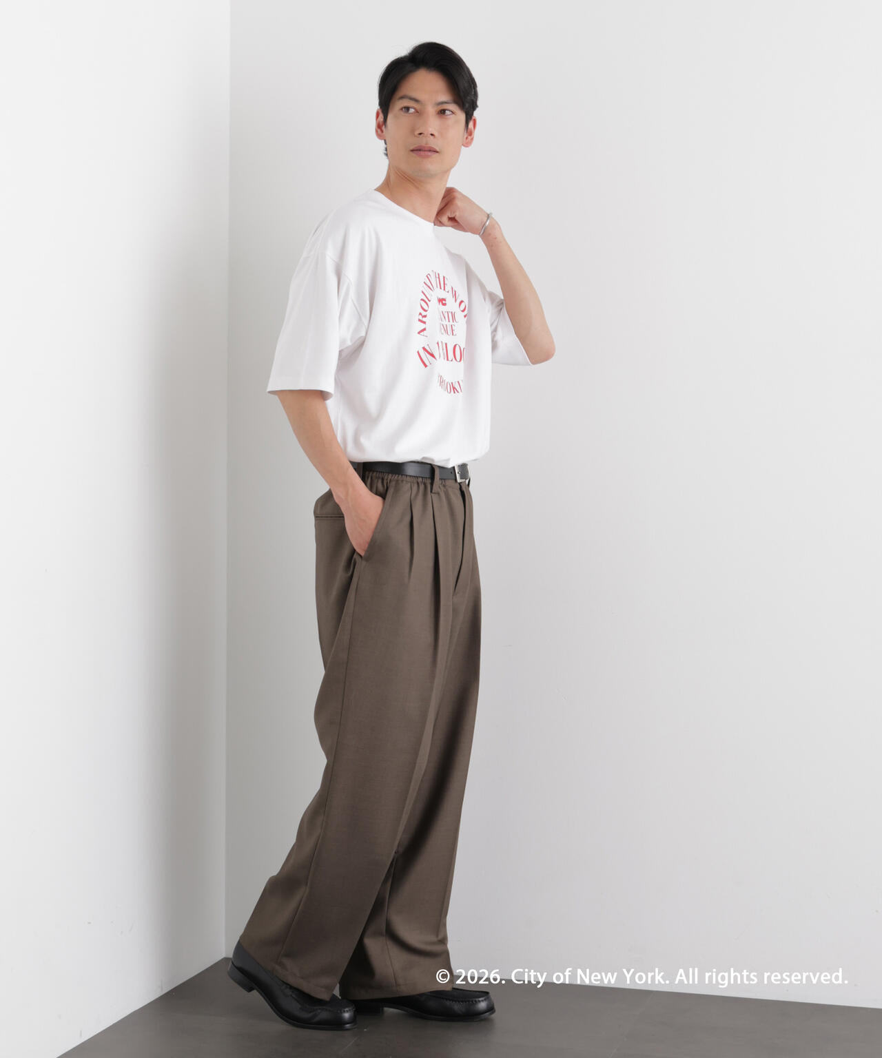 GOOD ROCK SPEED×Anti Soaked(R) 汗染み防止 NYC Tシャツ 6686124215