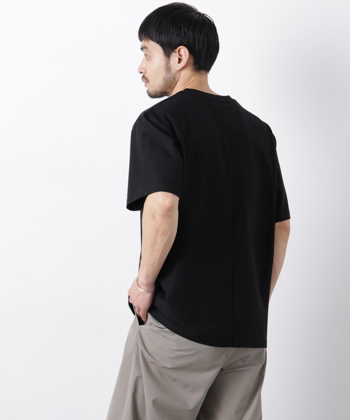 「Meaningful Continuity」coveross(R) ツイル調 冷感プレーティング天竺 ポケットTシャツ 6686124224