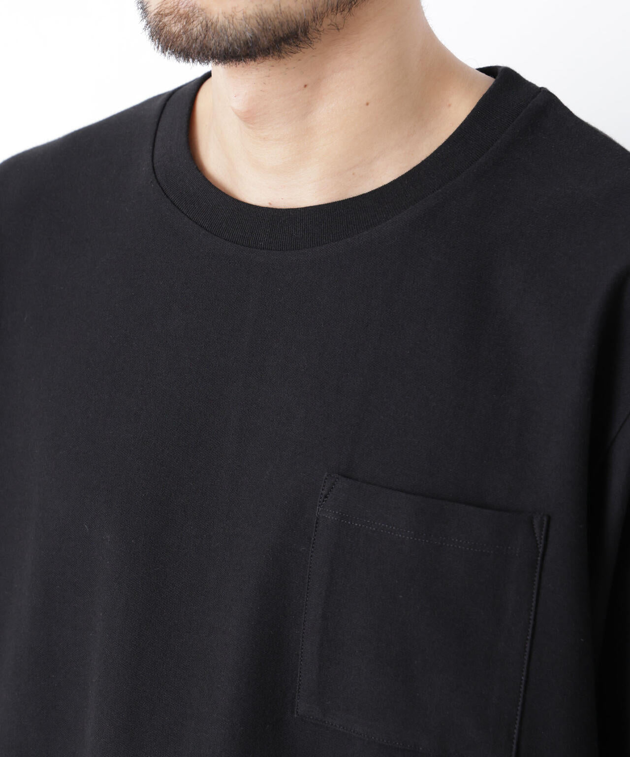 「Meaningful Continuity」coveross(R) ツイル調 冷感プレーティング天竺 ポケットTシャツ 6686124224