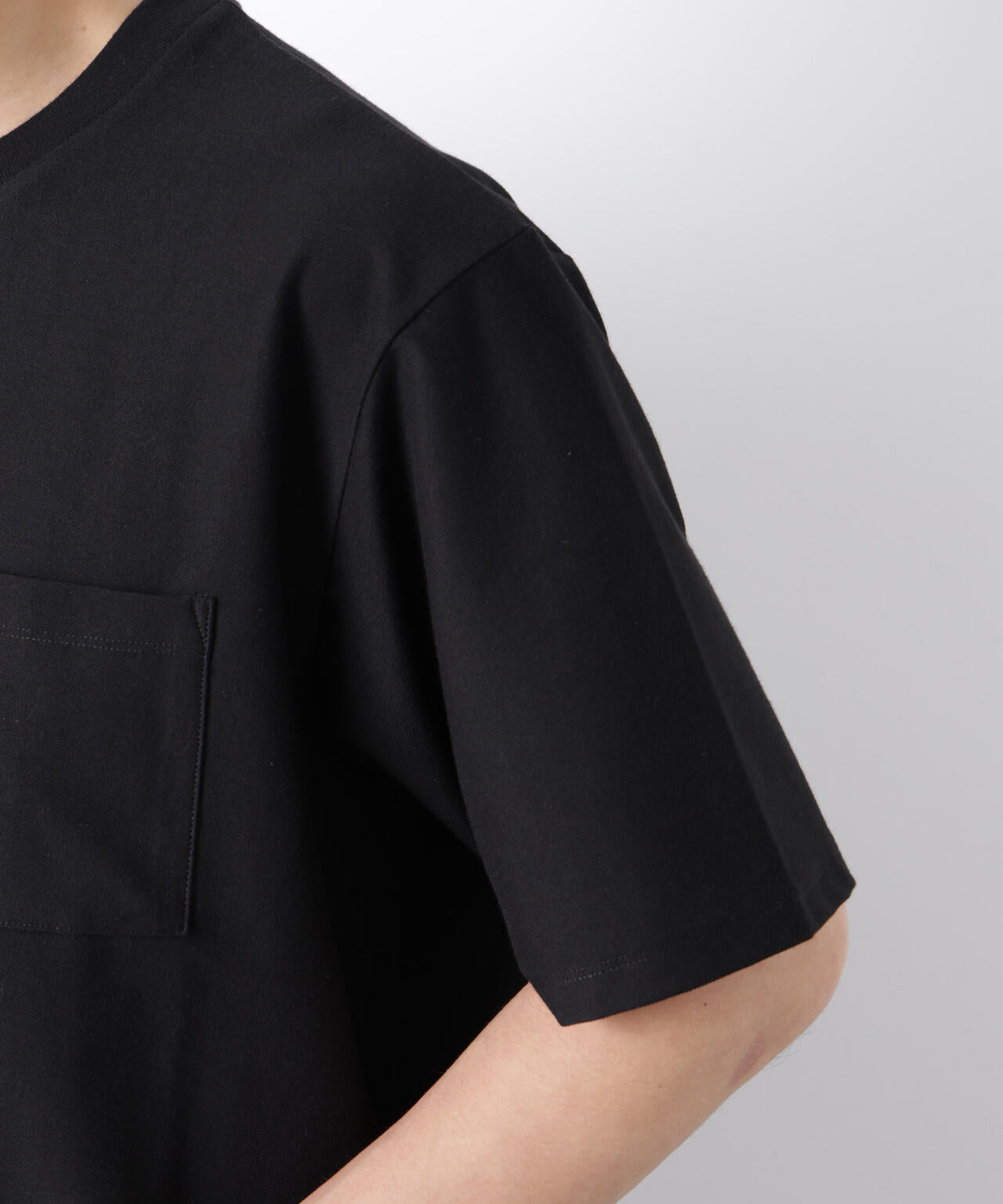「Meaningful Continuity」coveross(R) ツイル調 冷感プレーティング天竺 ポケットTシャツ 6686124224