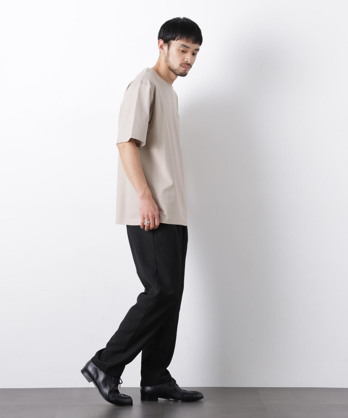 「Meaningful Continuity」coveross(R) ツイル調 冷感プレーティング天竺 ポケットTシャツ 6686124224