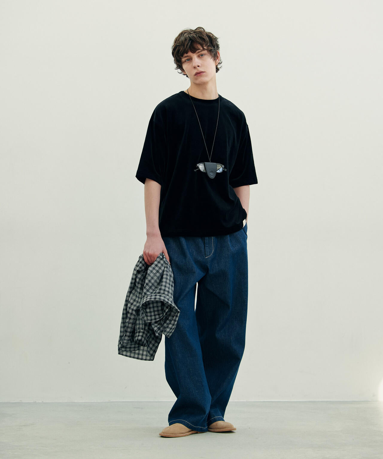 ベロア クルーネック Tシャツ 半袖 6686124226