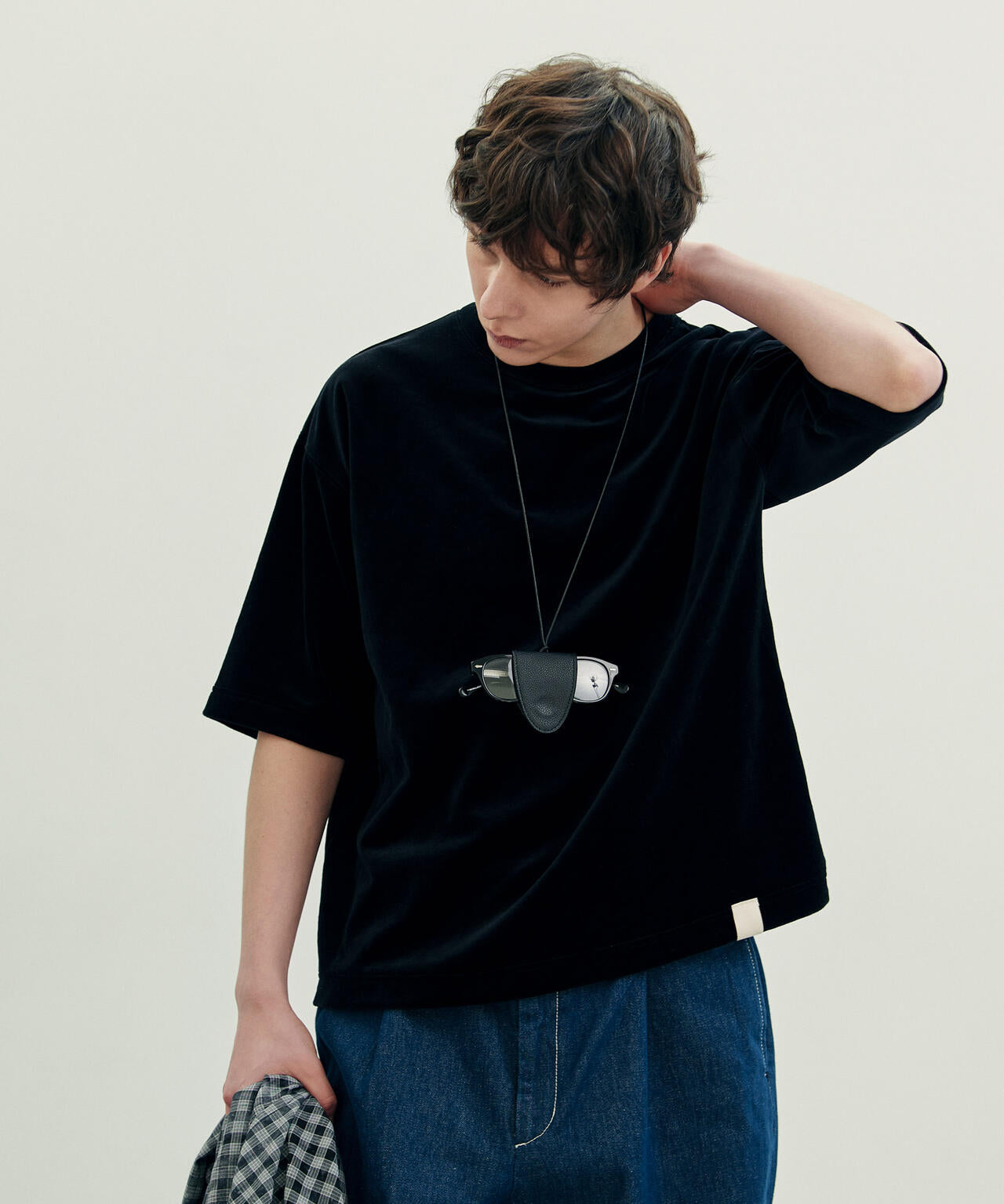 ベロア クルーネック Tシャツ 半袖 6686124226