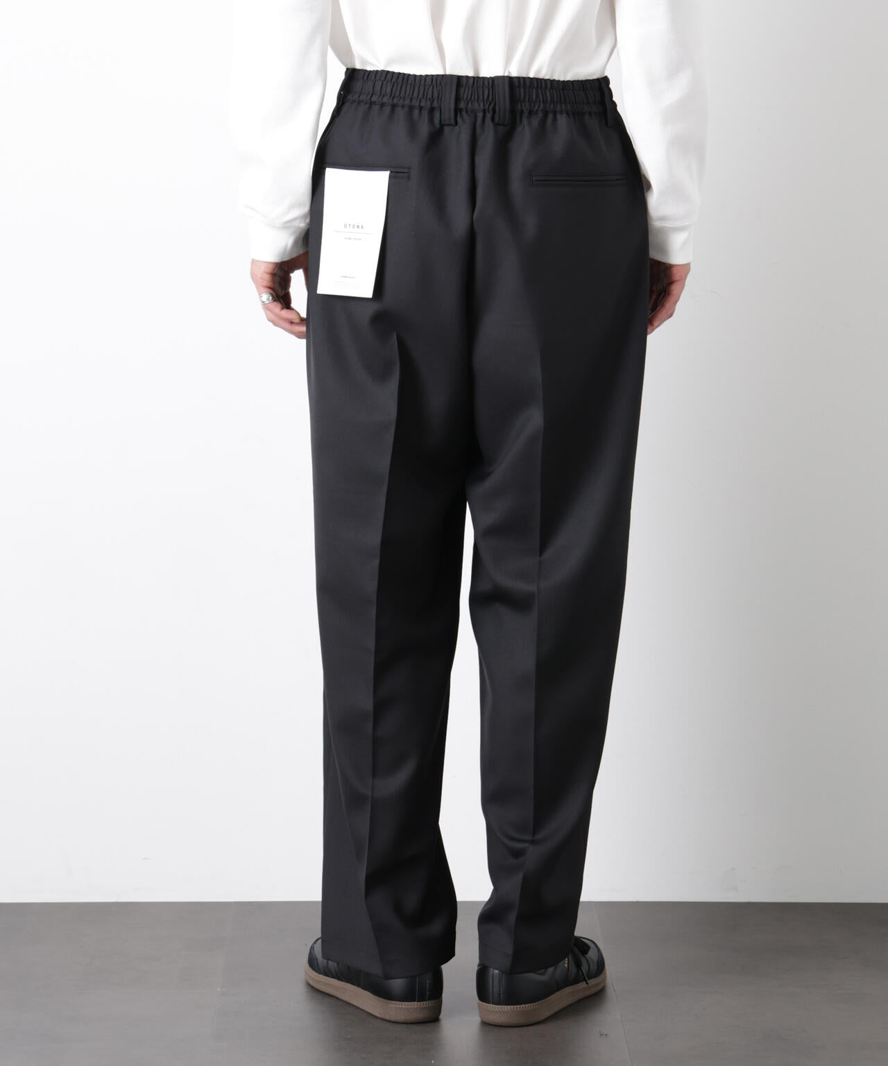 「大人のワイドパンツ」ドライギャバワイドイージースラックス 6686127201