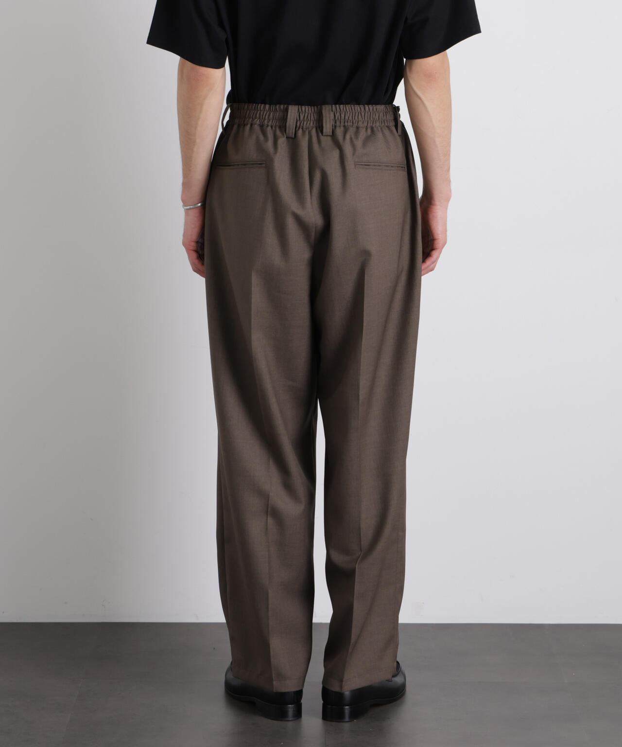 「大人のワイドパンツ」ドライギャバワイドイージースラックス 6686127201