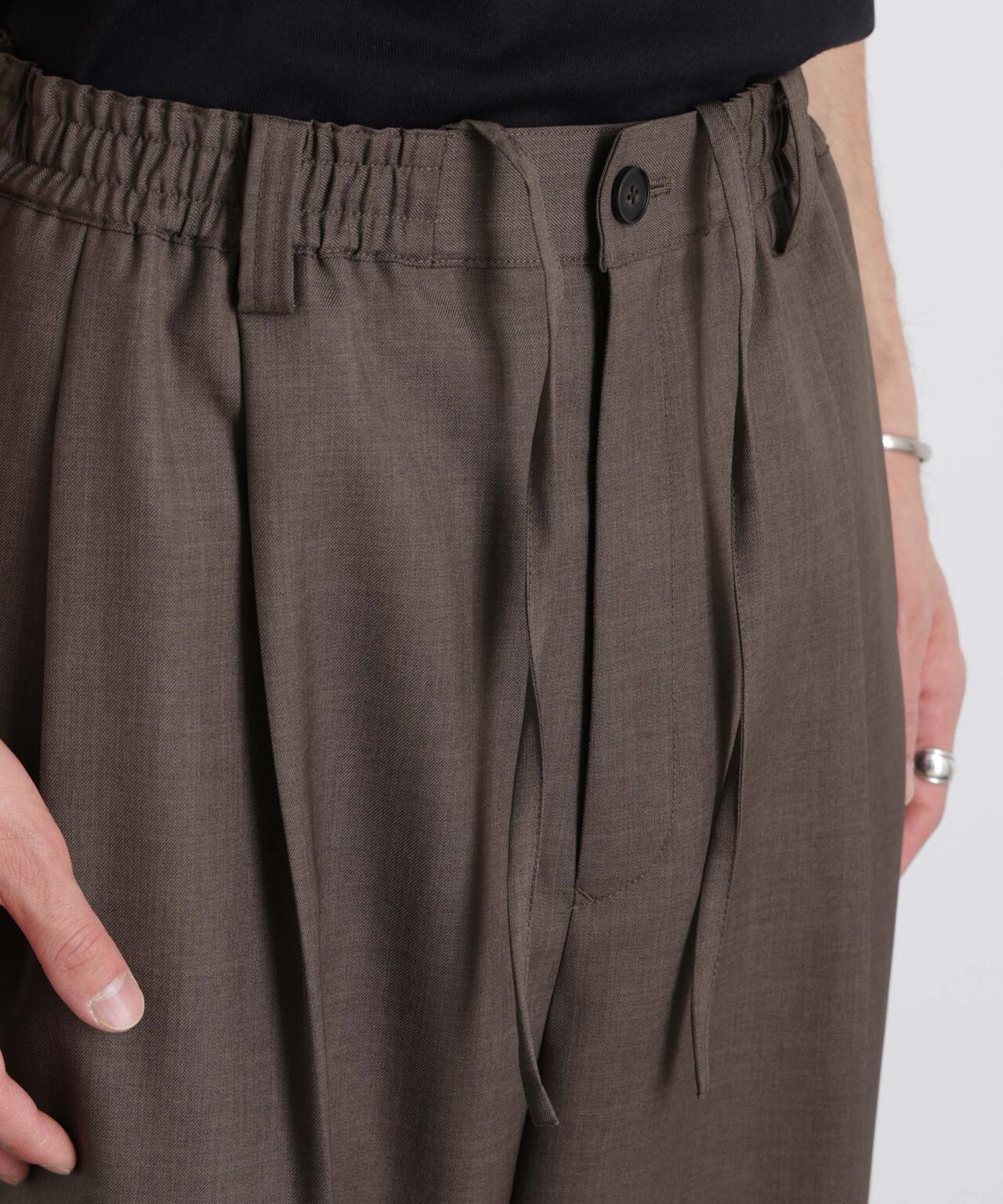 「大人のワイドパンツ」ドライギャバワイドイージースラックス 6686127201