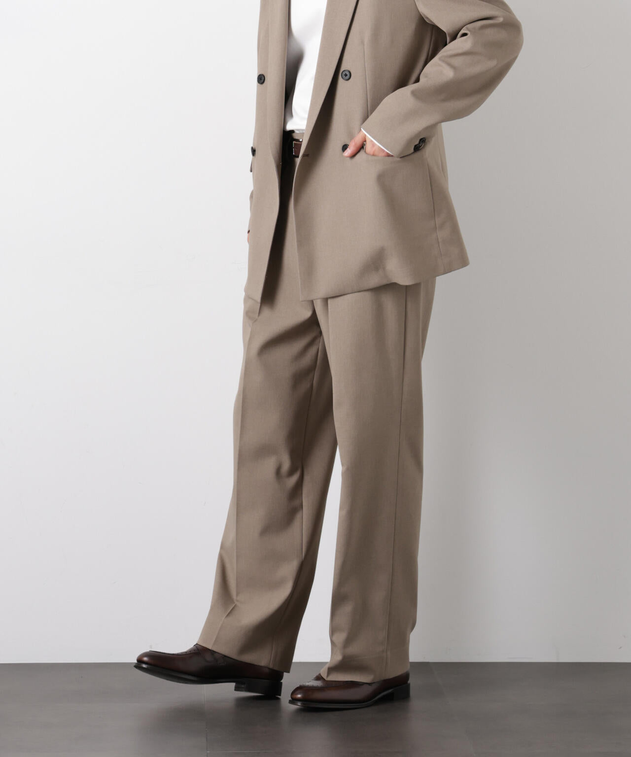 Reflax(R)オックスストレートパンツ(セットアップ可) 6686127203