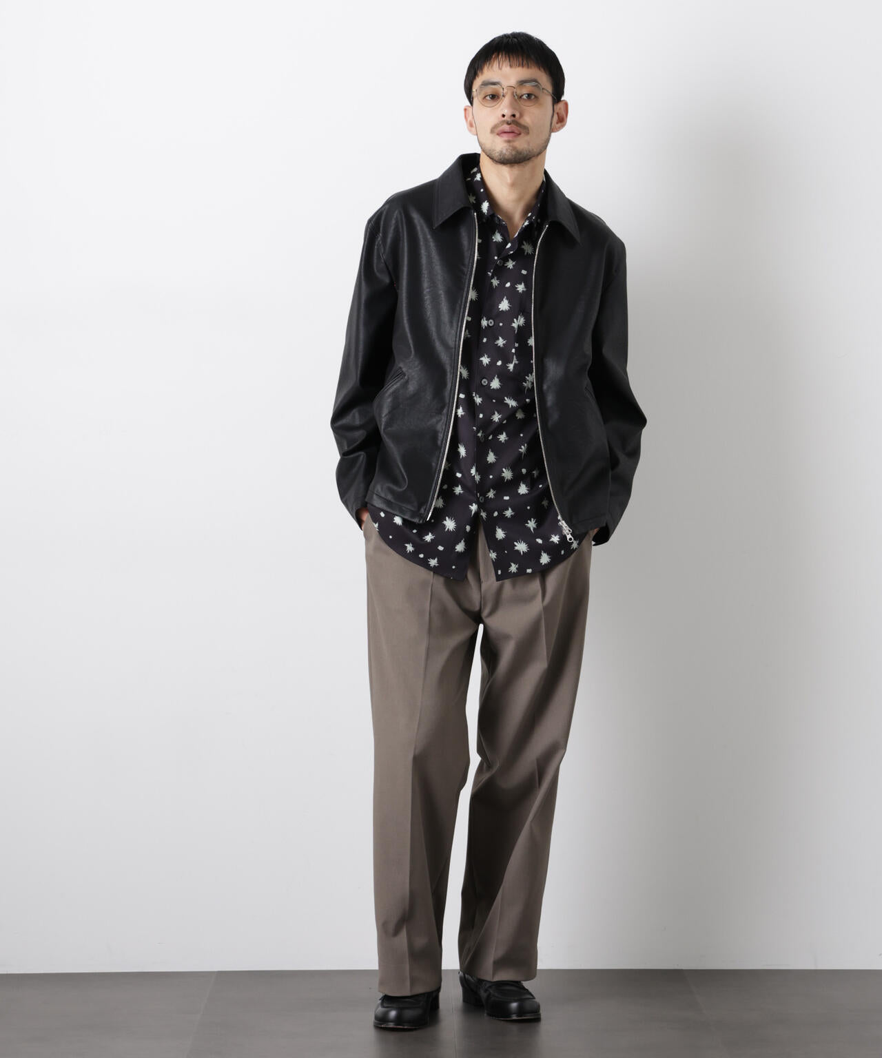 Reflax(R)オックスストレートパンツ(セットアップ可) 6686127203