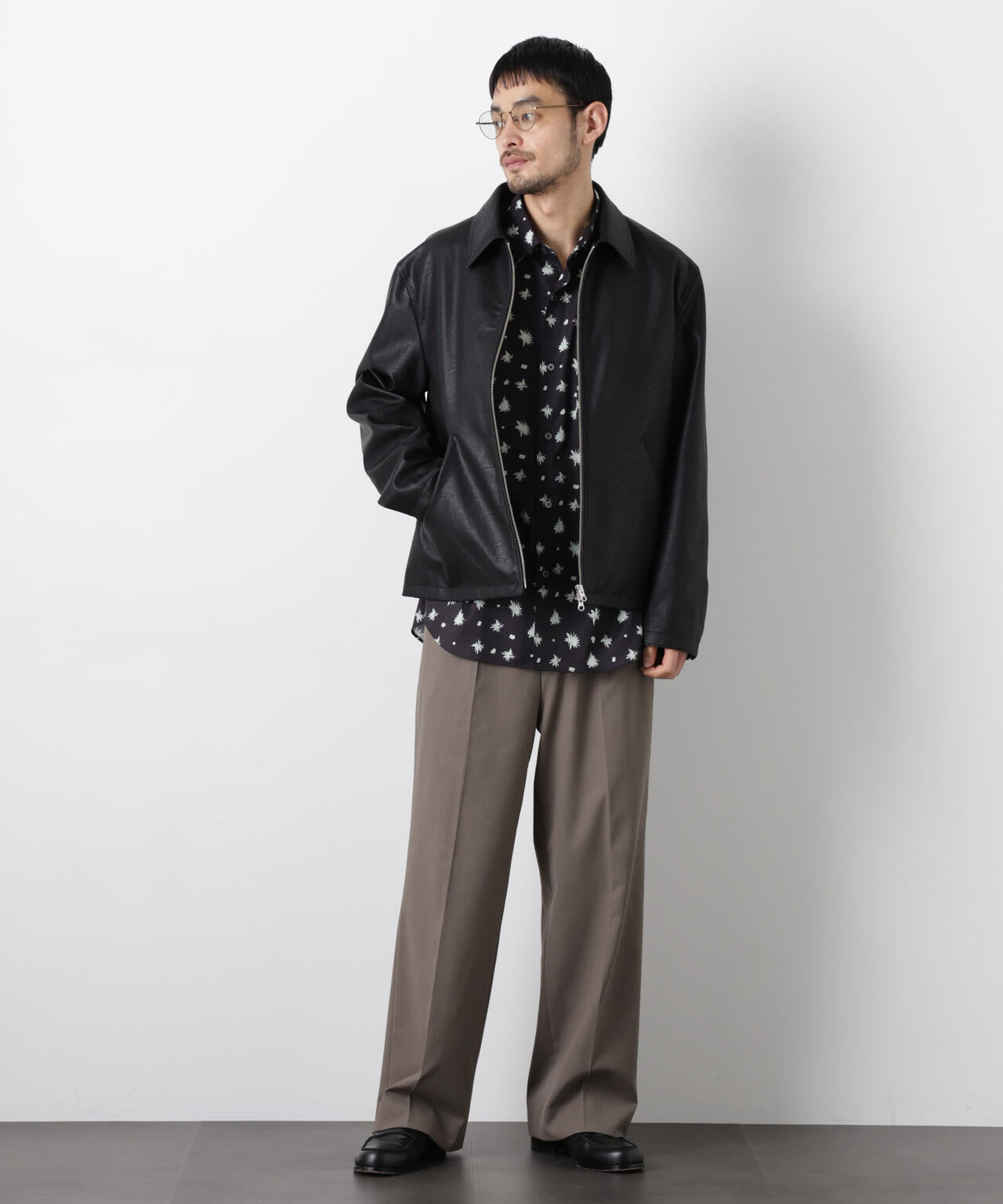 Reflax(R)オックスストレートパンツ(セットアップ可) 6686127203