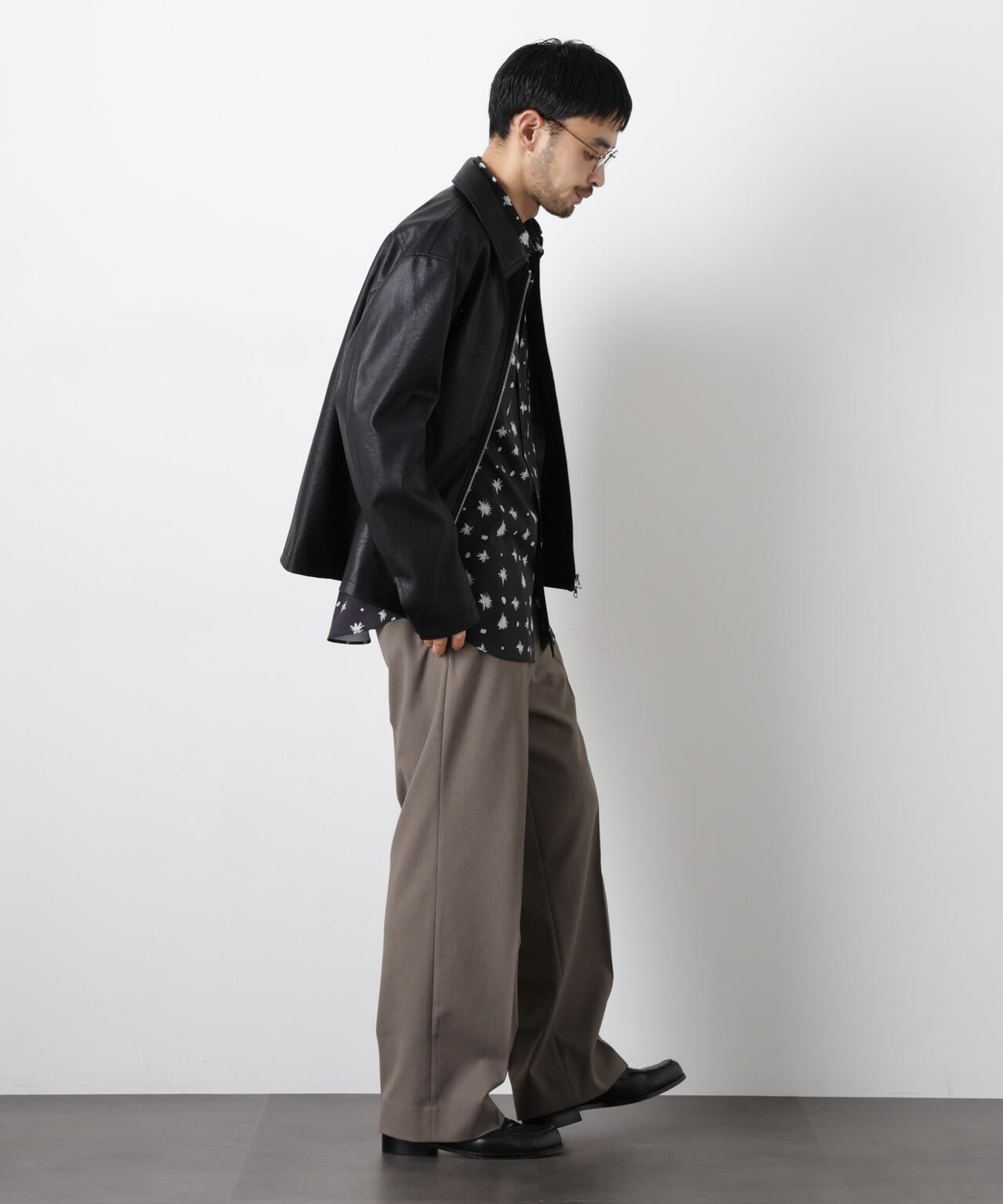 Reflax(R)オックスストレートパンツ(セットアップ可) 6686127203