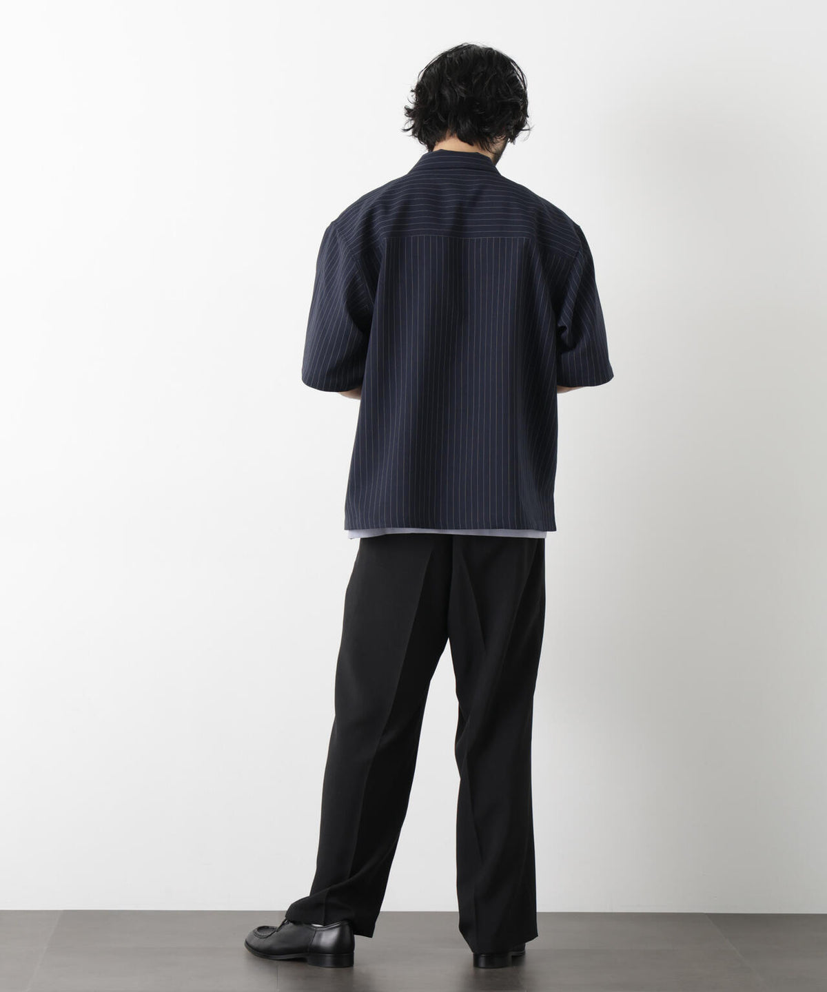 「メランジドライ」ワイドスラックス(セットアップ可) 6686127217