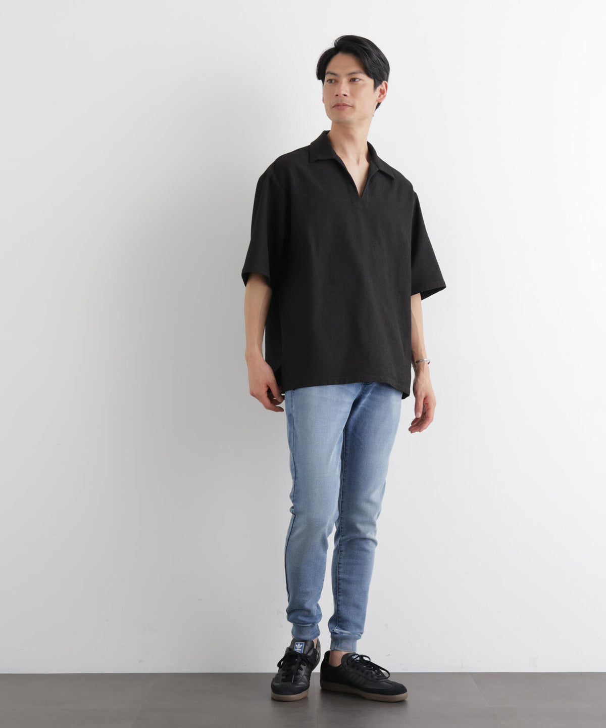 「Meaningful Continuity」 ストレッチデニムジョガーパンツ 6686127220