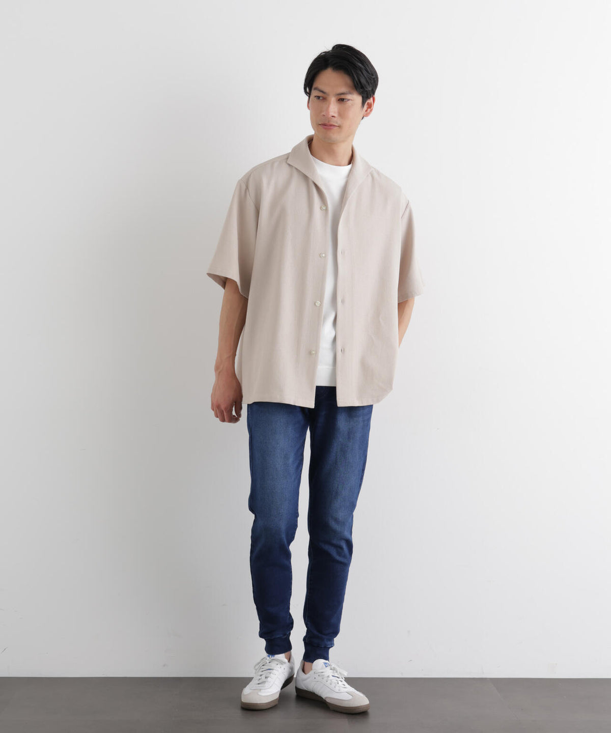 「Meaningful Continuity」 ストレッチデニムジョガーパンツ 6686127220