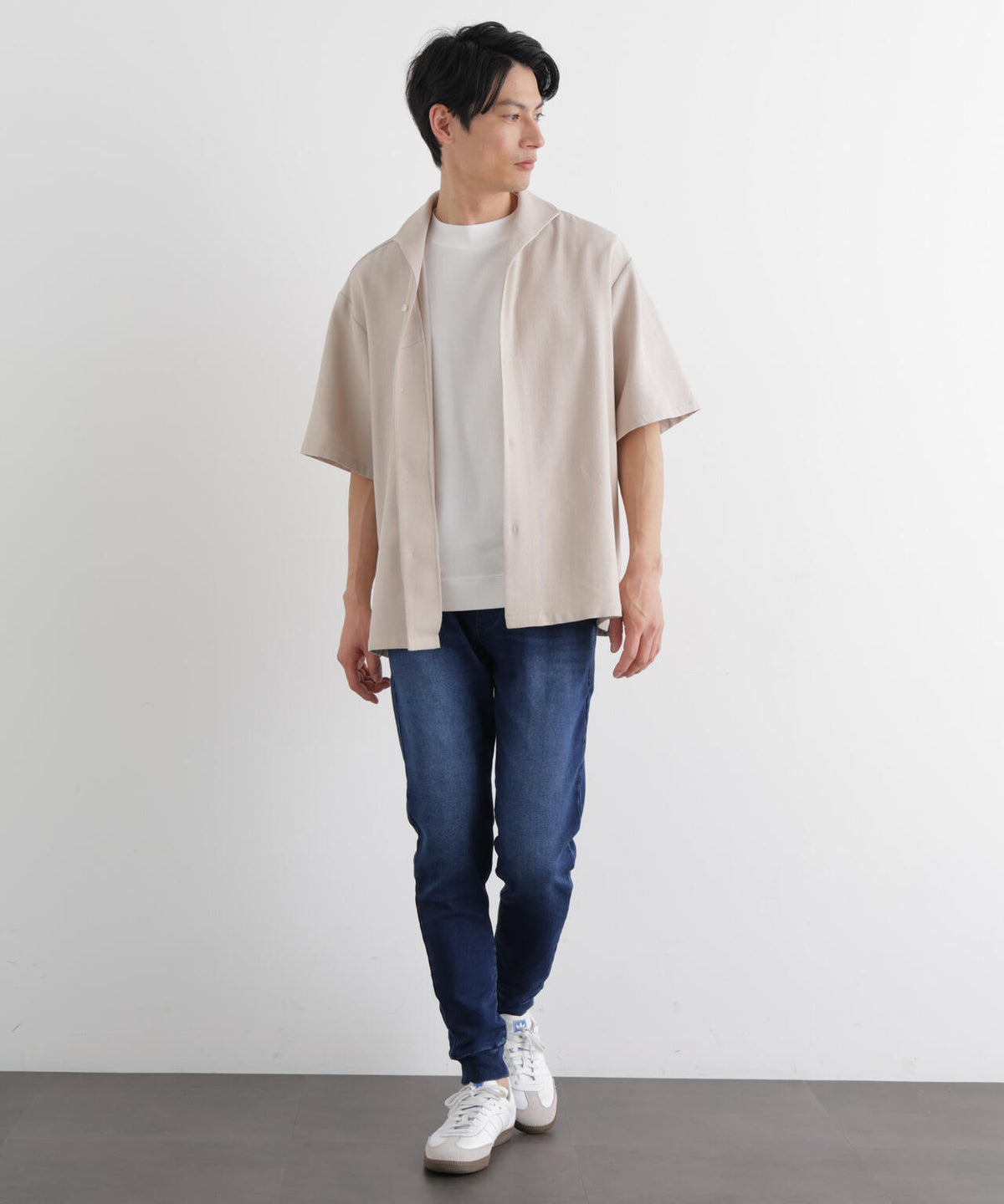 「Meaningful Continuity」 ストレッチデニムジョガーパンツ 6686127220