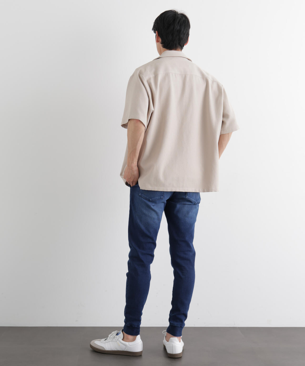 「Meaningful Continuity」 ストレッチデニムジョガーパンツ 6686127220