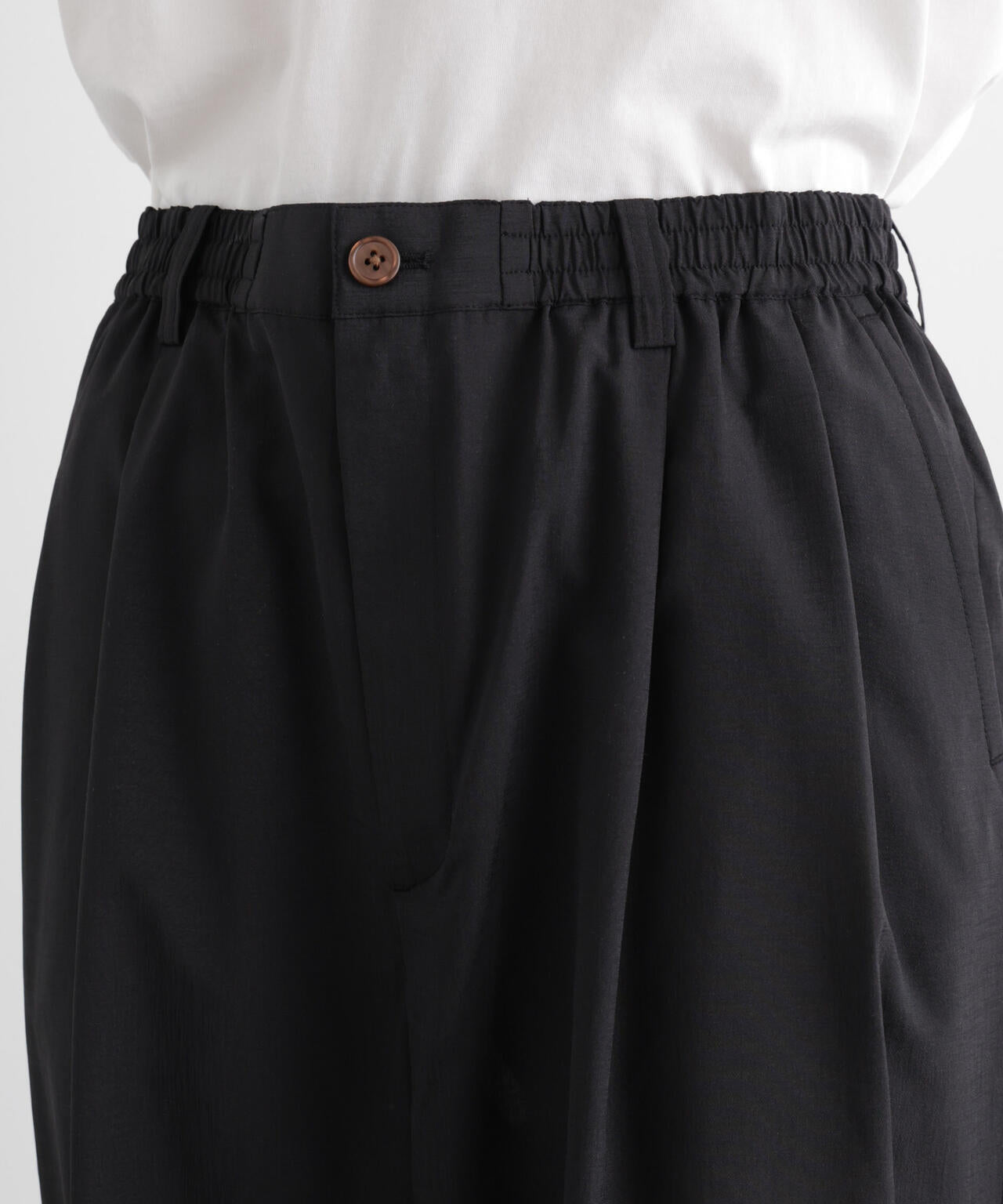 テクニカルリネンライク2タックイージースラックス/吸水速乾・接触冷感・UVカット(セットアップ可) 6686127221