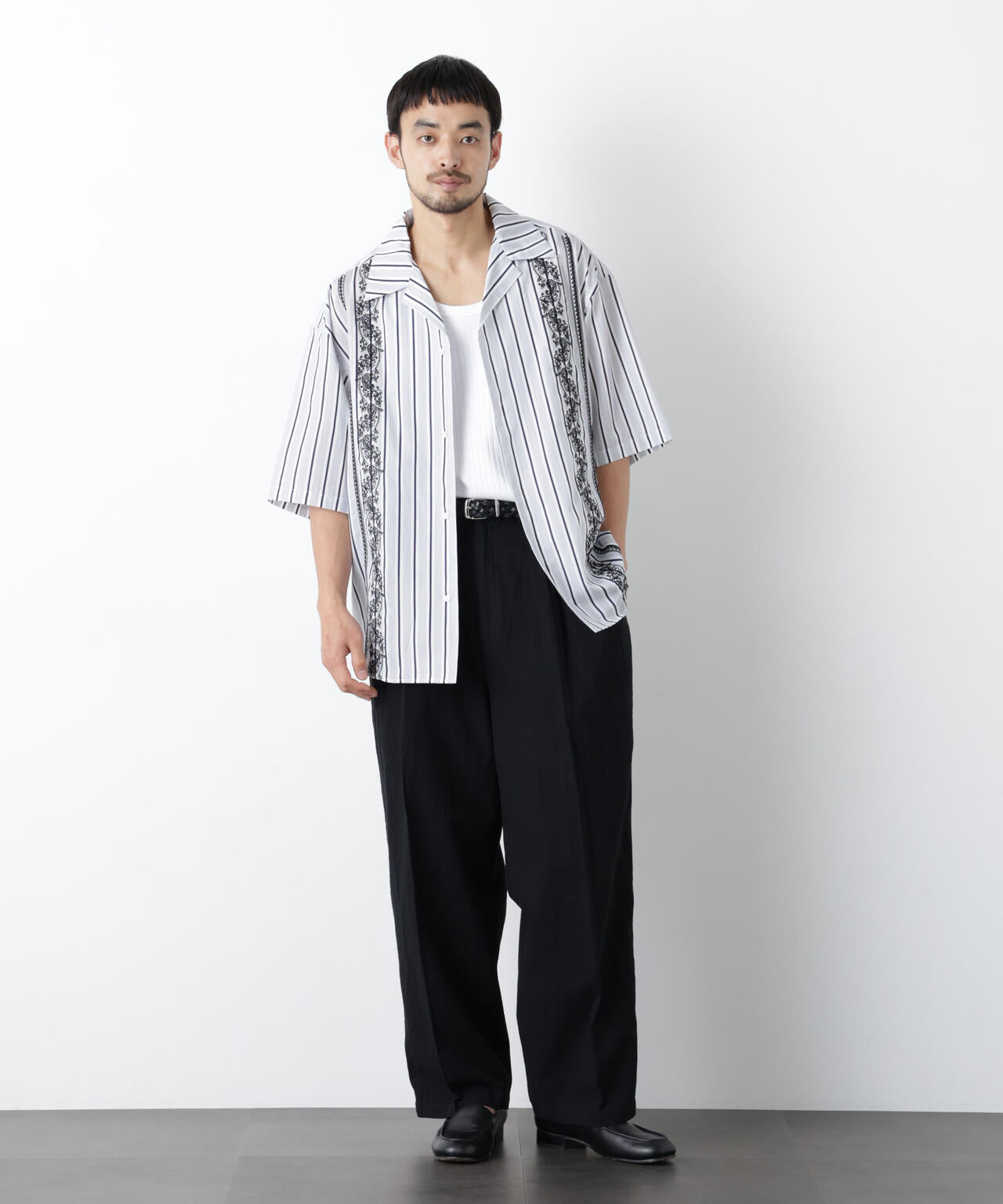 「OtoNANO」×masoret 側章パンツ 6686127229