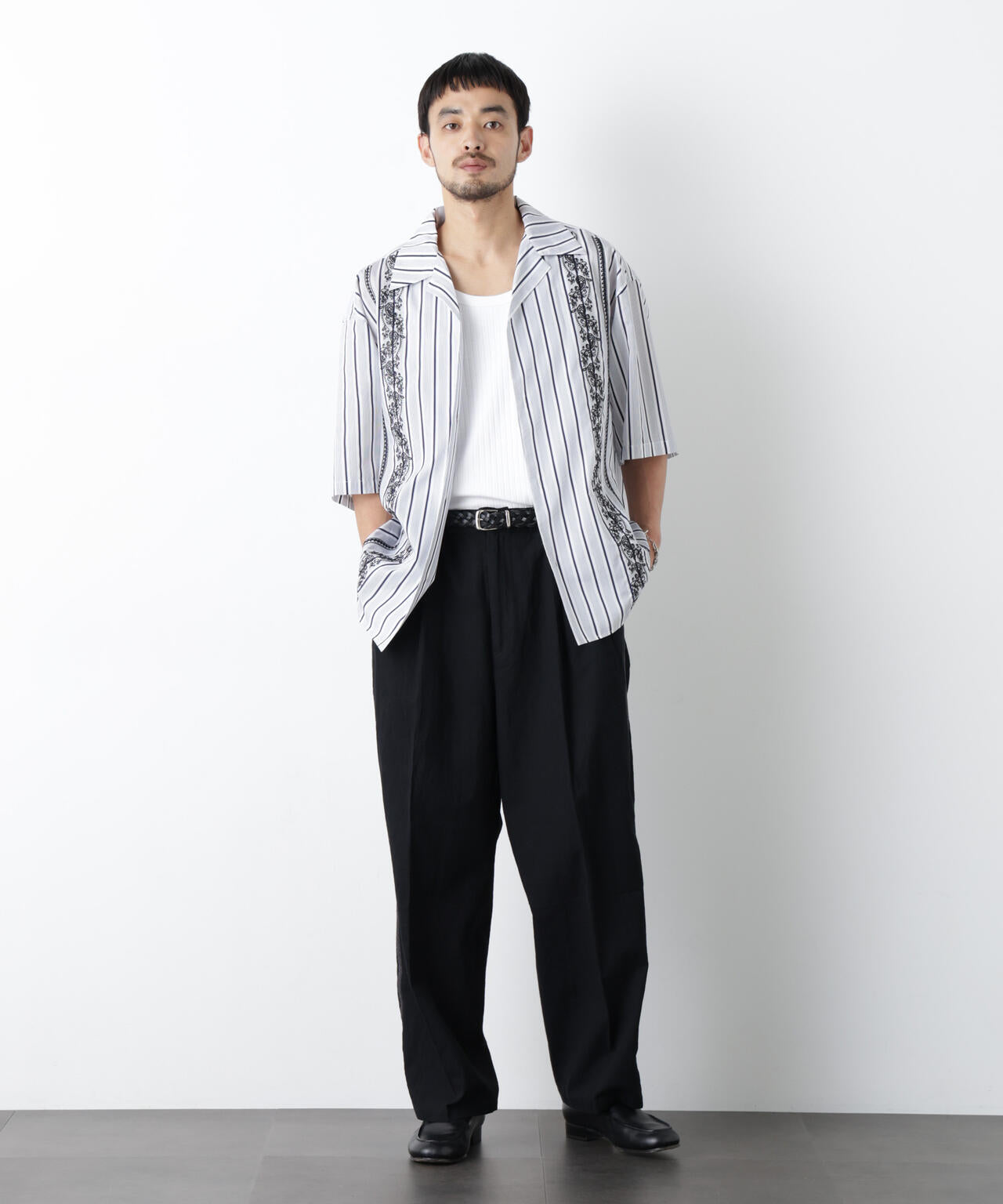 「OtoNANO」×masoret 側章パンツ 6686127229