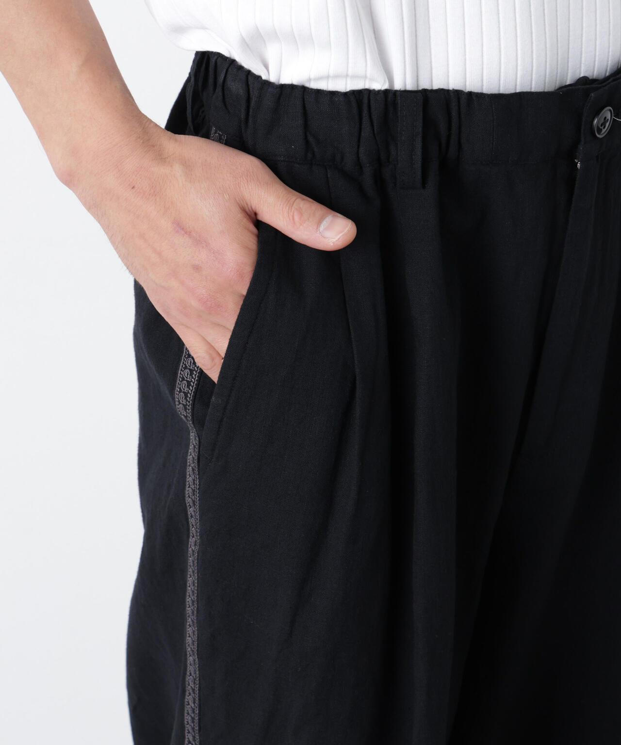 「OtoNANO」×masoret 側章パンツ 6686127229