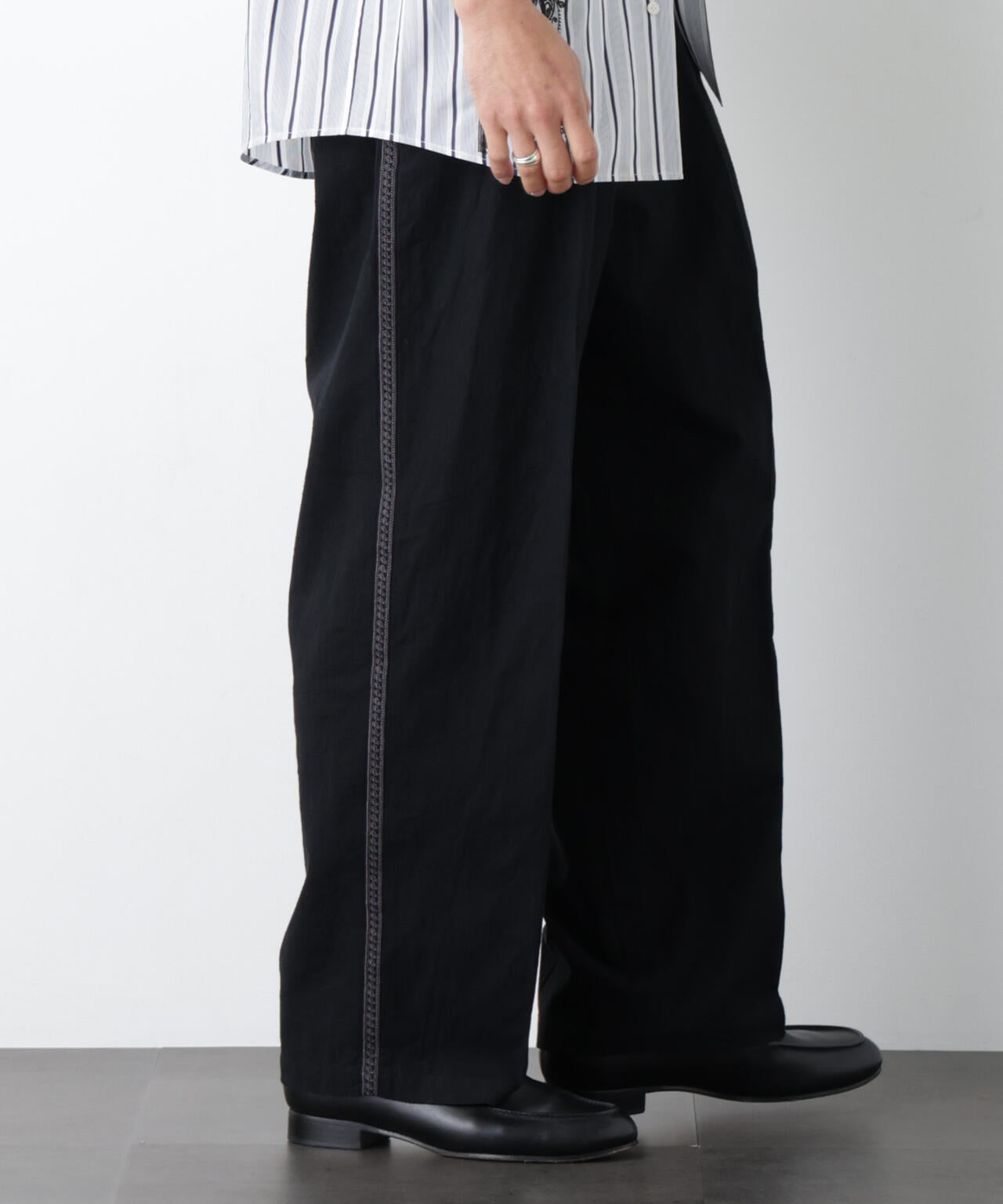 「OtoNANO」×masoret 側章パンツ 6686127229