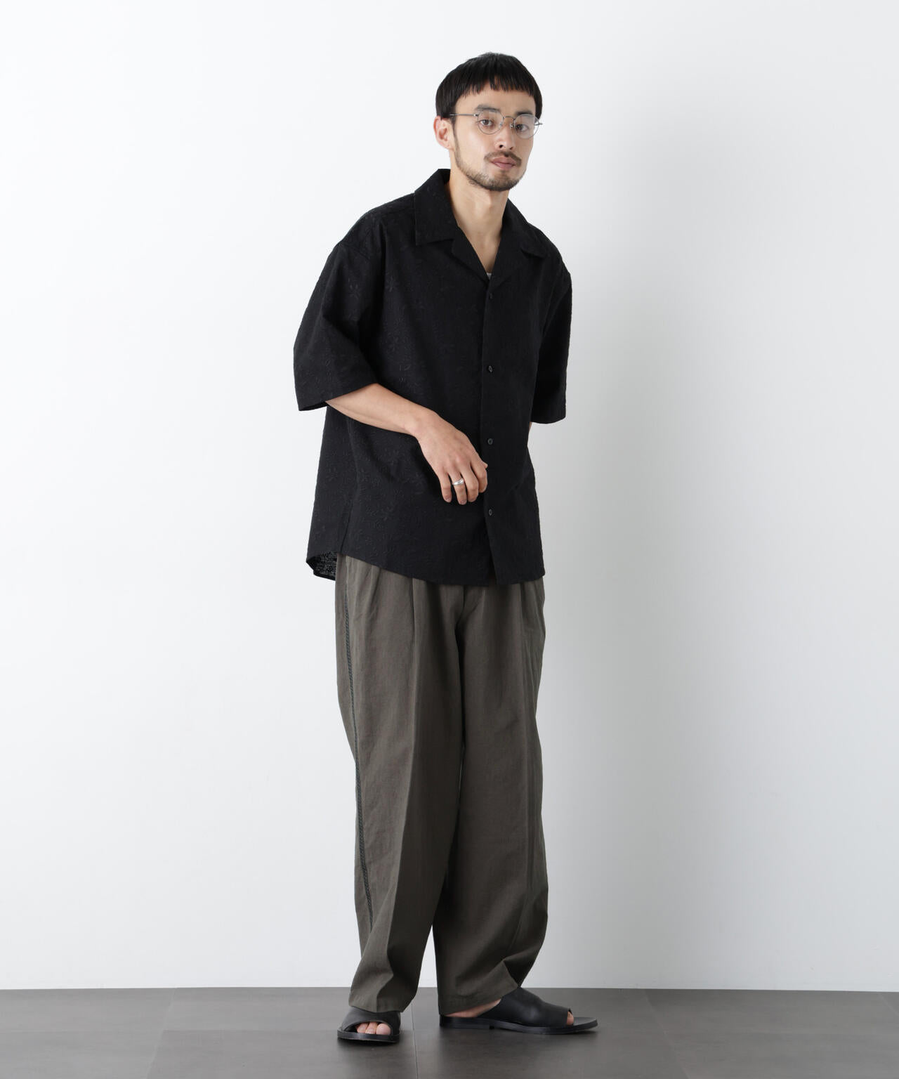 「OtoNANO」×masoret 側章パンツ 6686127229
