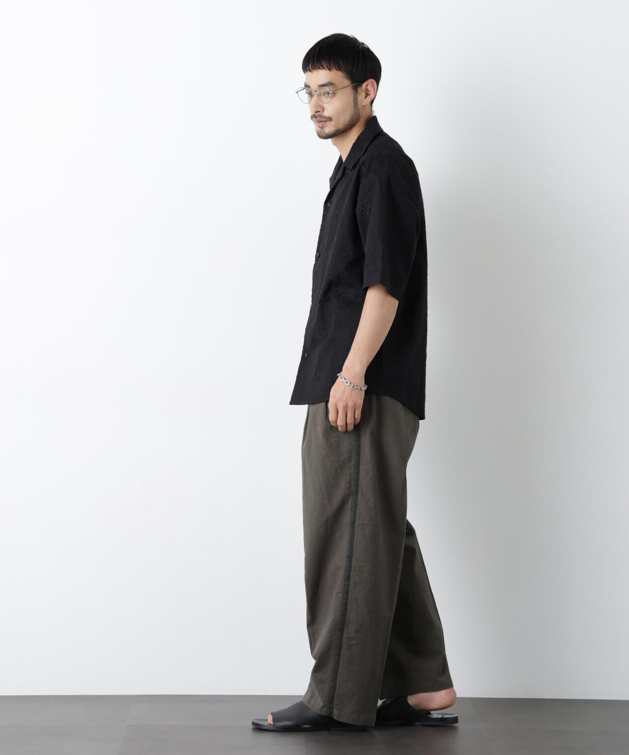 「OtoNANO」×masoret 側章パンツ 6686127229
