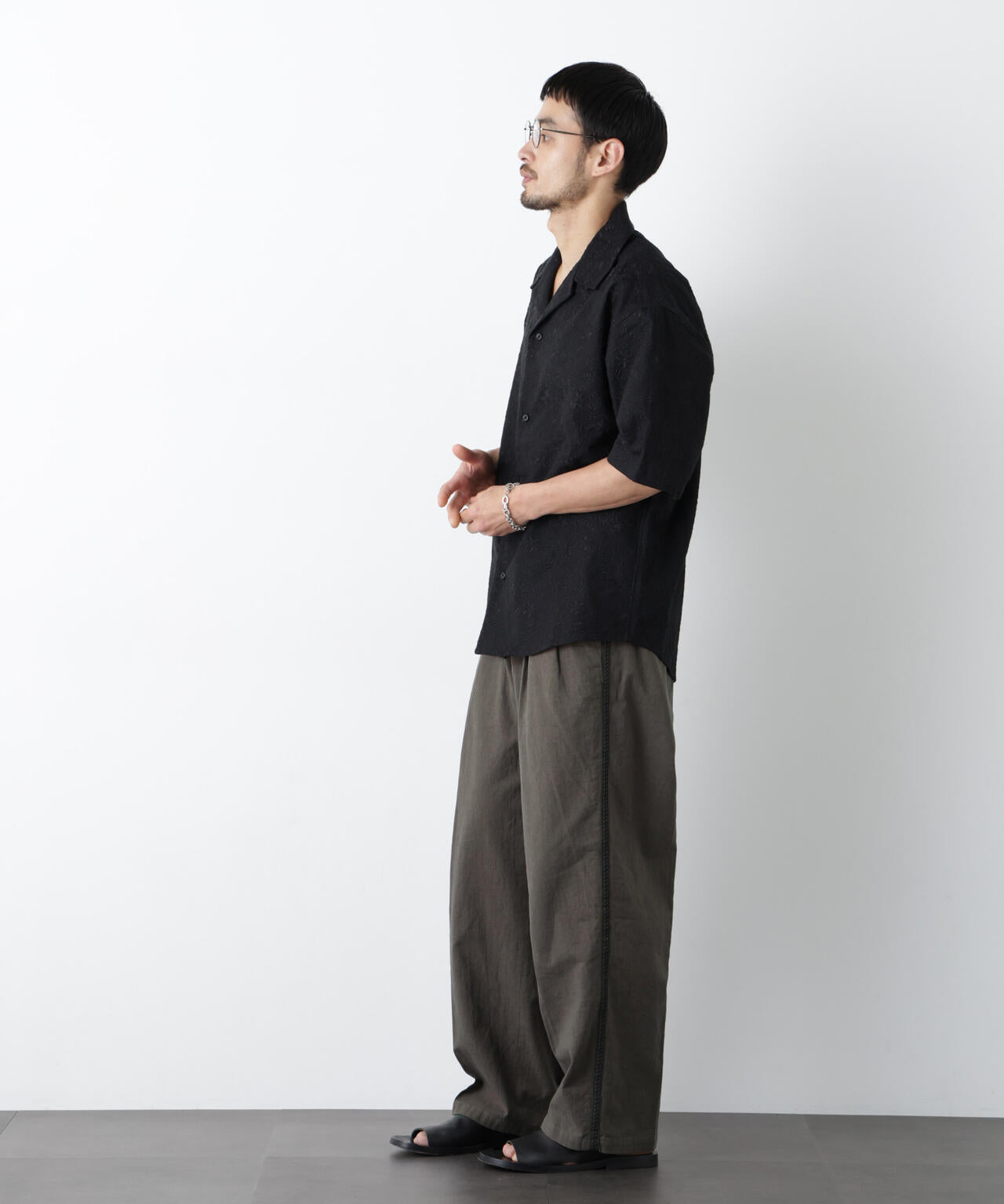 「OtoNANO」×masoret 側章パンツ 6686127229