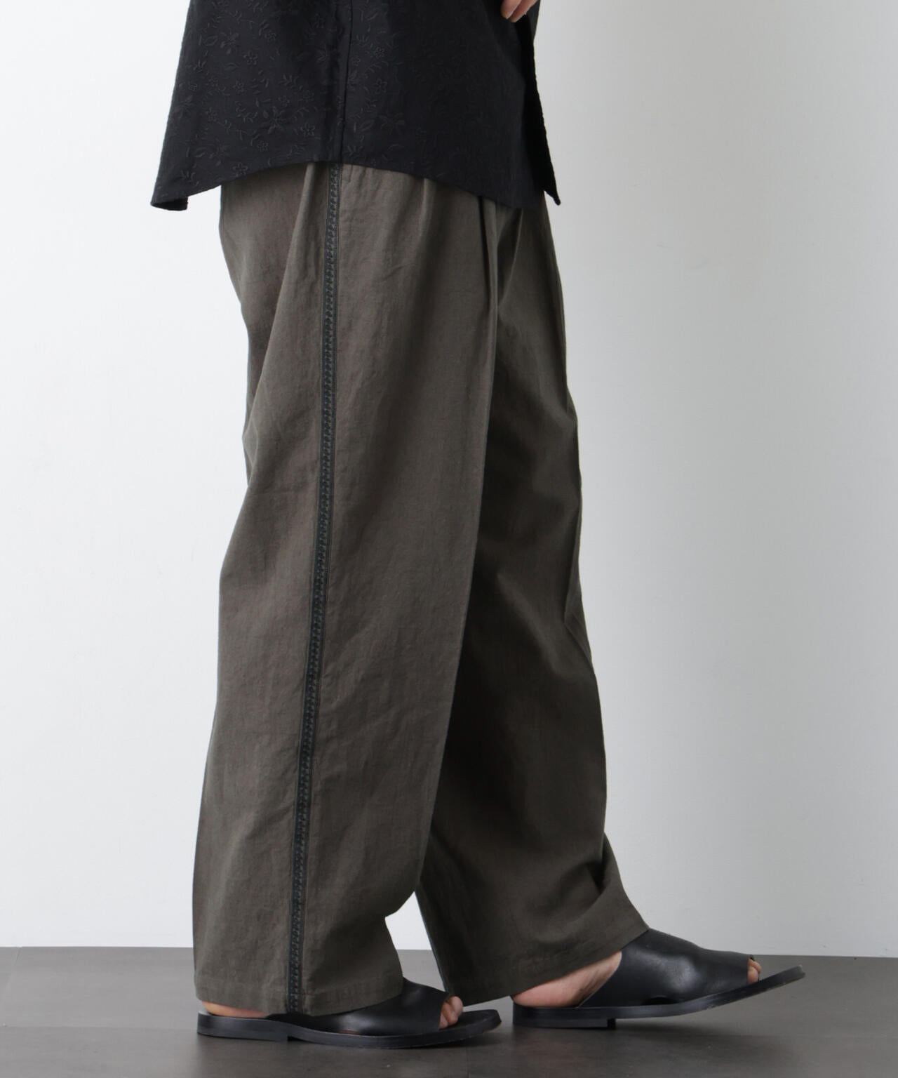 「OtoNANO」×masoret 側章パンツ 6686127229