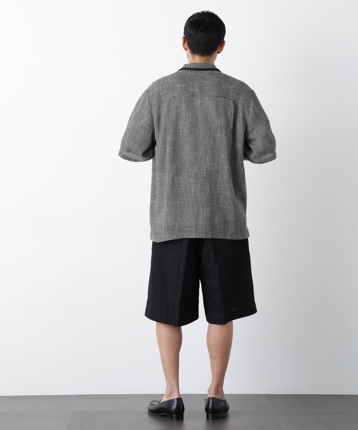 「OtoNANO」×masoret 総柄刺繍ショートパンツ(セットアップ可) 6686128203