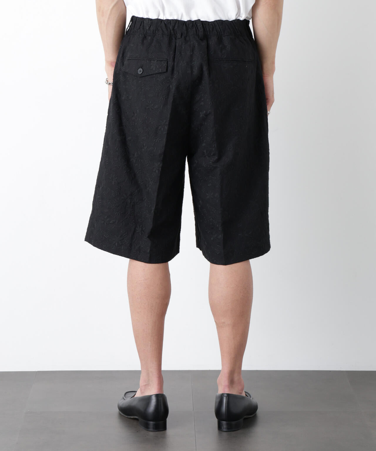 「OtoNANO」×masoret 総柄刺繍ショートパンツ 6686128203
