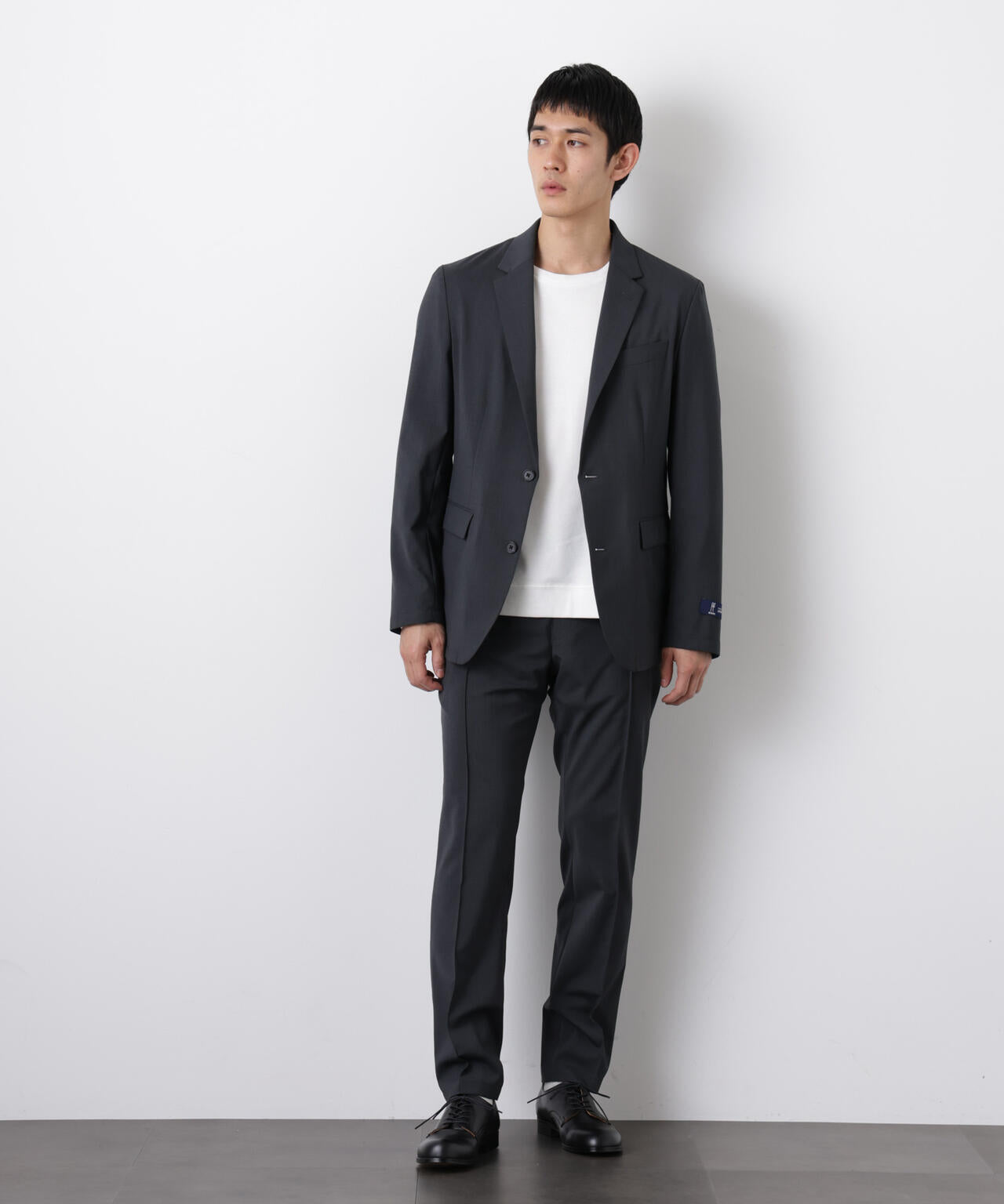 「DamerinoSelect」JAPANfabricウールストレッチパンツ(セットアップ可) 6686129201