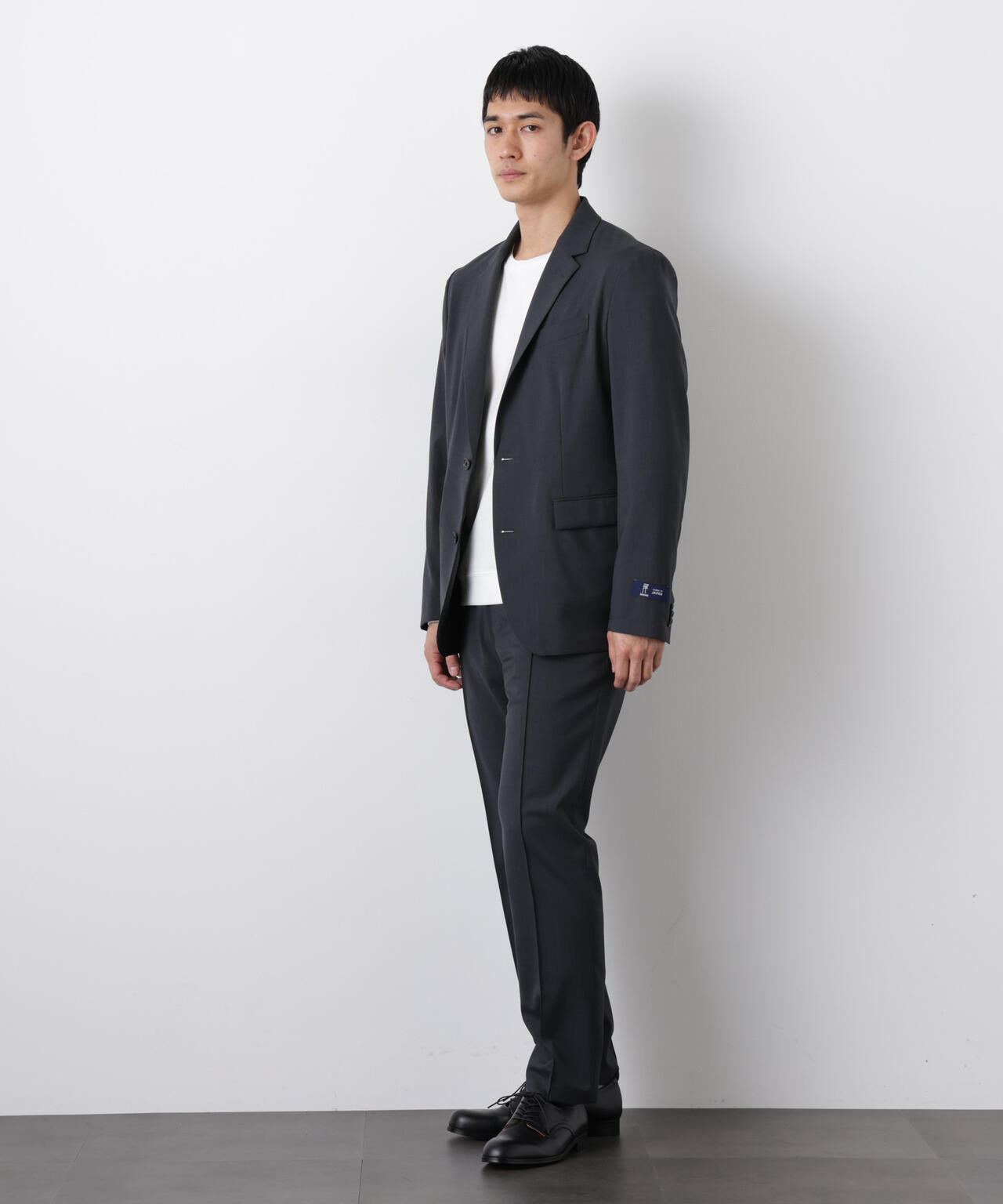 「DamerinoSelect」JAPANfabricウールストレッチパンツ(セットアップ可) 6686129201