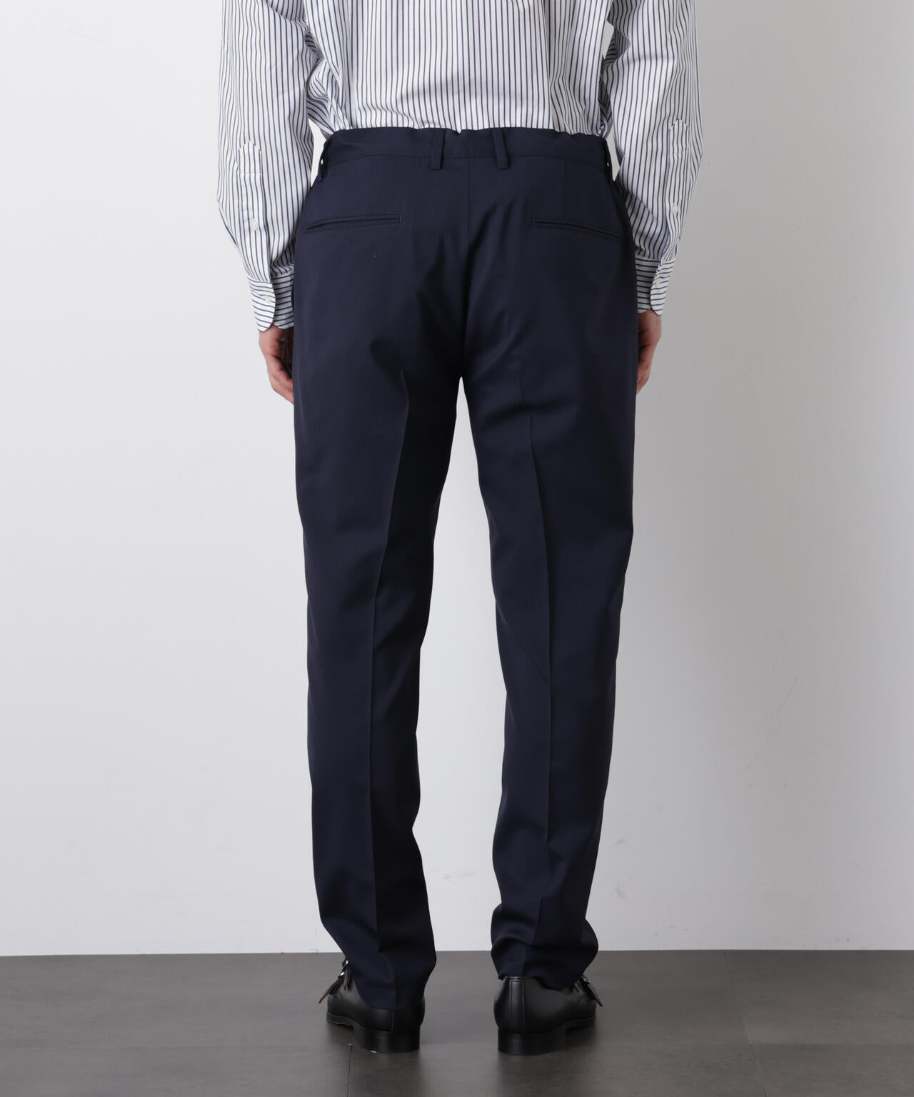 「DamerinoSelect」JAPANfabricウールストレッチパンツ(セットアップ可) 6686129201