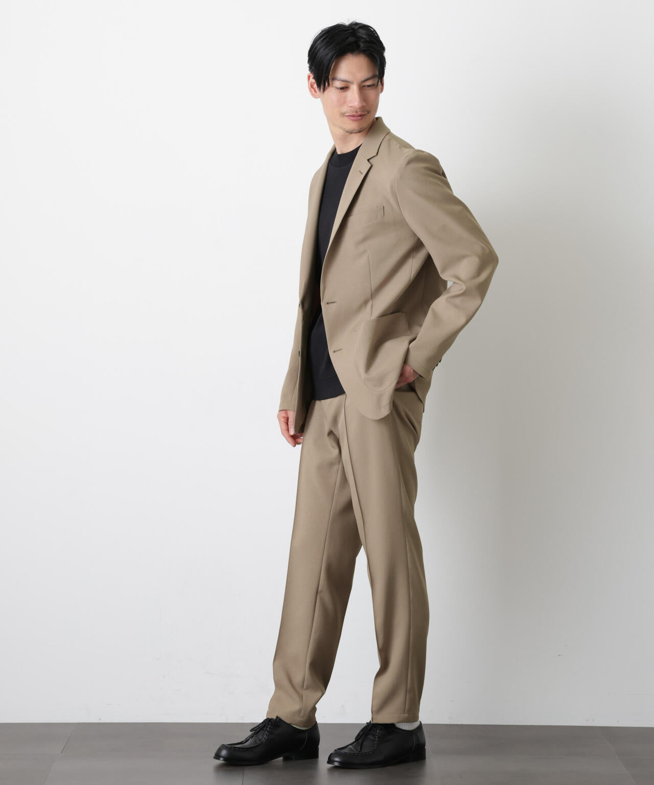 「DamerinoSelect」ダントツオチール防汚テックストレッチパンツ(セットアップ可) 6686129204