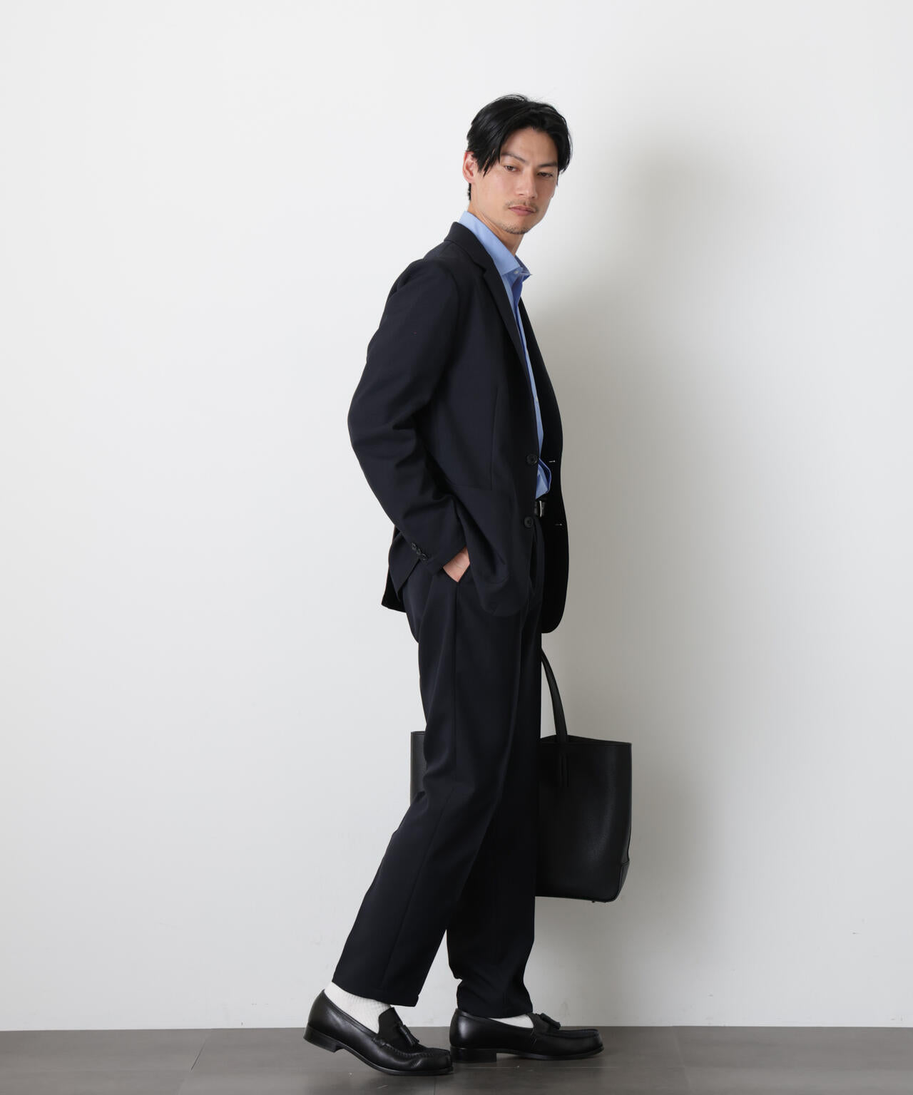 「DamerinoSelect」ダントツオチール防汚テックストレッチパンツ(セットアップ可) 6686129204