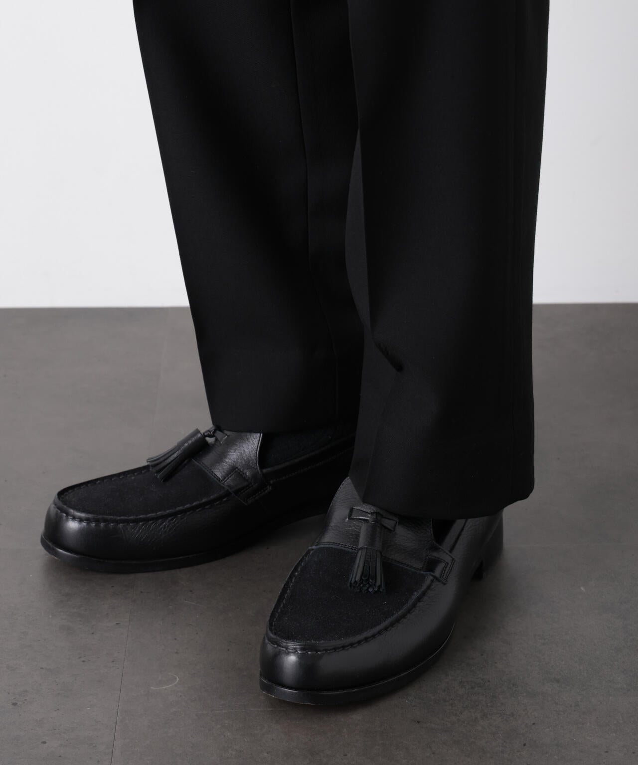 「Damerino Formal」 ブラックフォーマルオールシーズンパンツ(セットアップ可) 6686129205