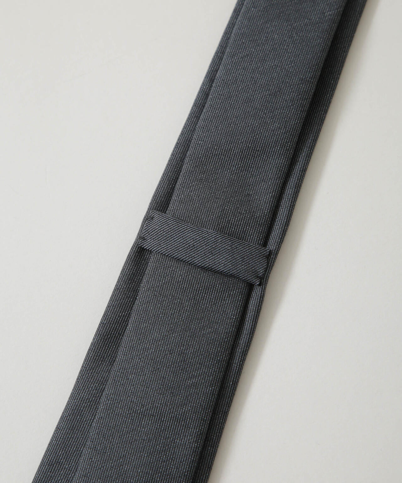 京都西陣ウォッシャブルメランジソリッドネクタイ 6686142205