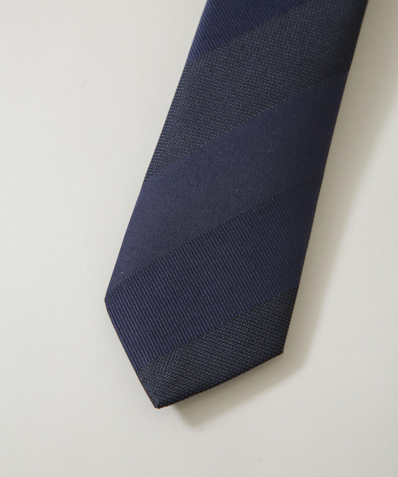 京都西陣ウォッシャブルシャドーストライプネクタイ 6686142206