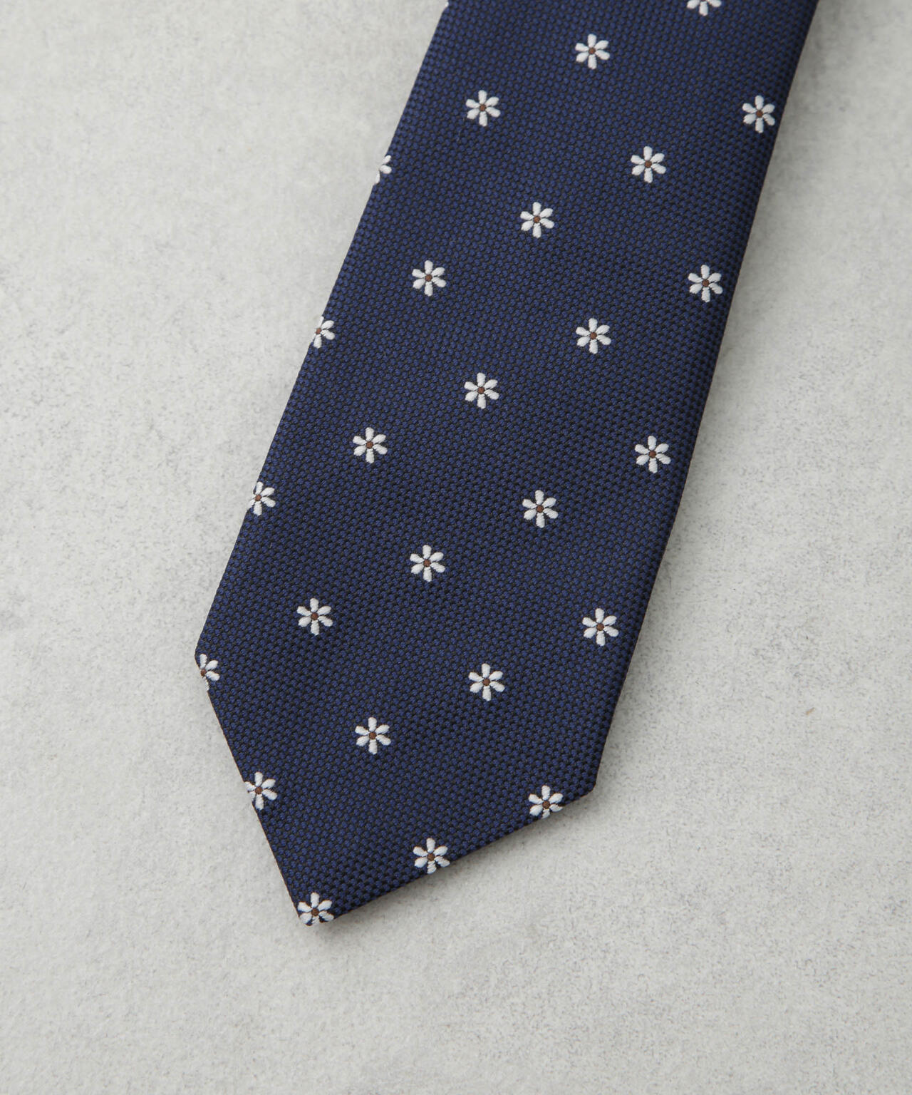 京都西陣ウォッシャブルフラワーモチーフネクタイ 6686142208
