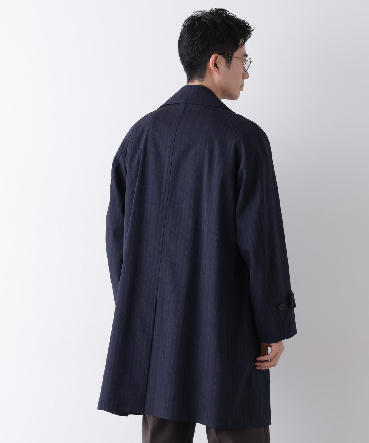 「DELEGANT」 ダブルブレストコート 6686211208