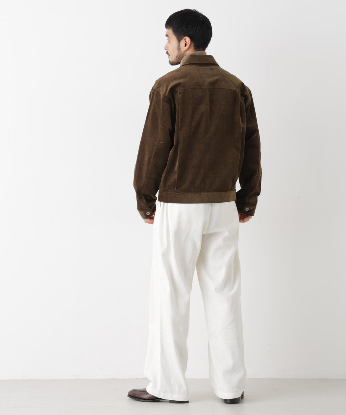STRETCH CORDUROY トラッカージャケット(セットアップ可) 6686212219