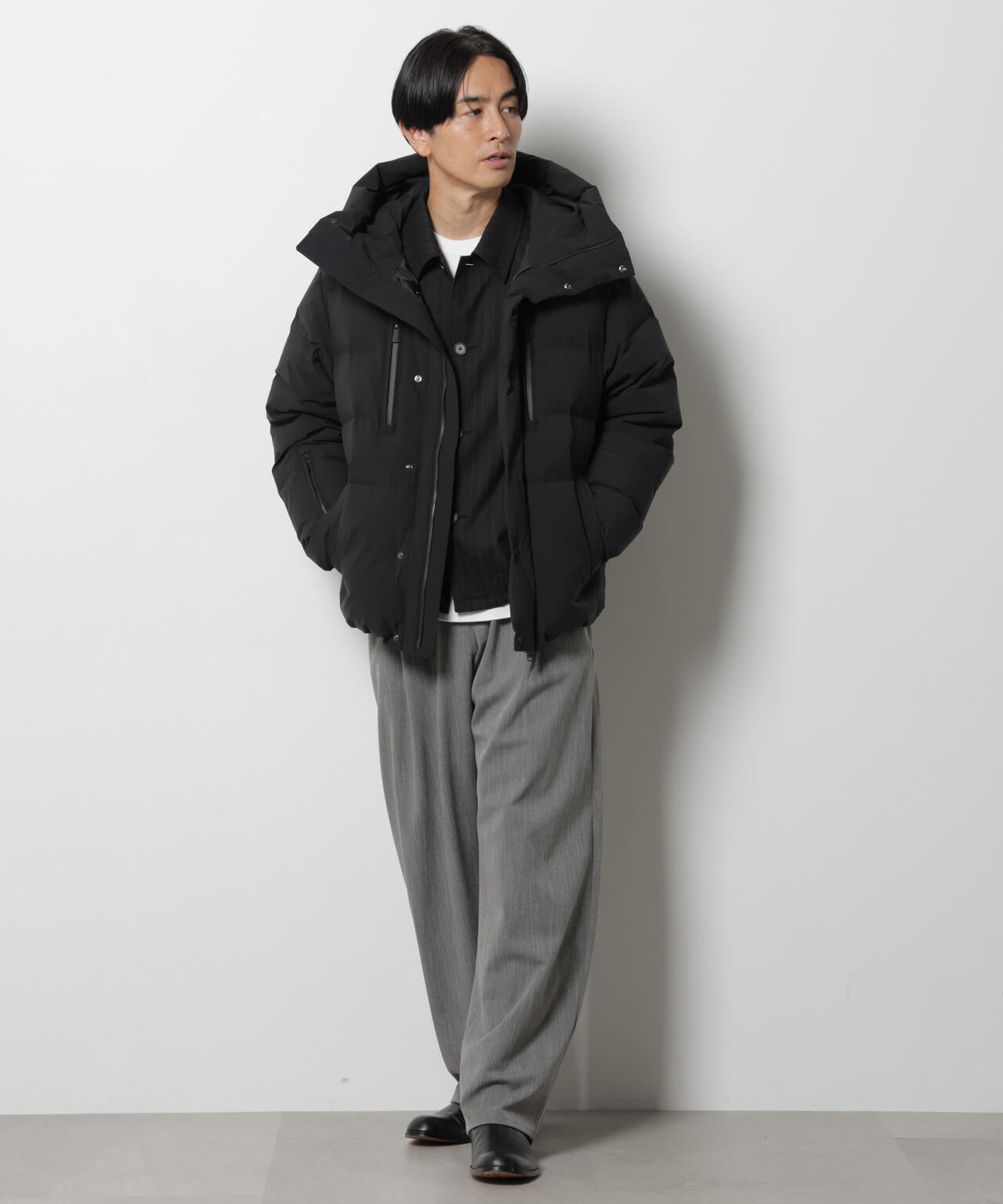 「西川ダウン(R)」SOLOTEXショートダウン 6686214203