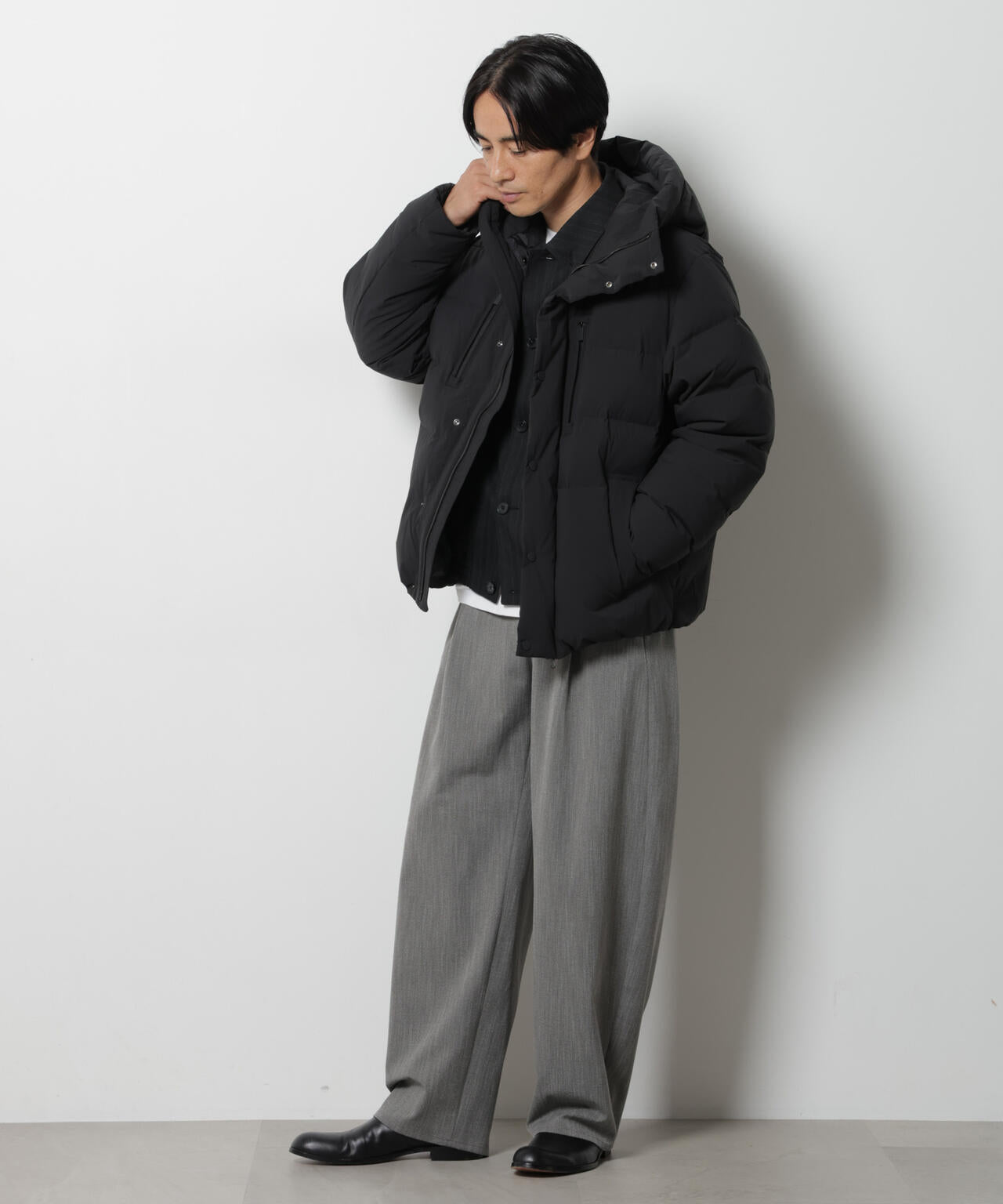 「西川ダウン(R)」SOLOTEXショートダウン 6686214203
